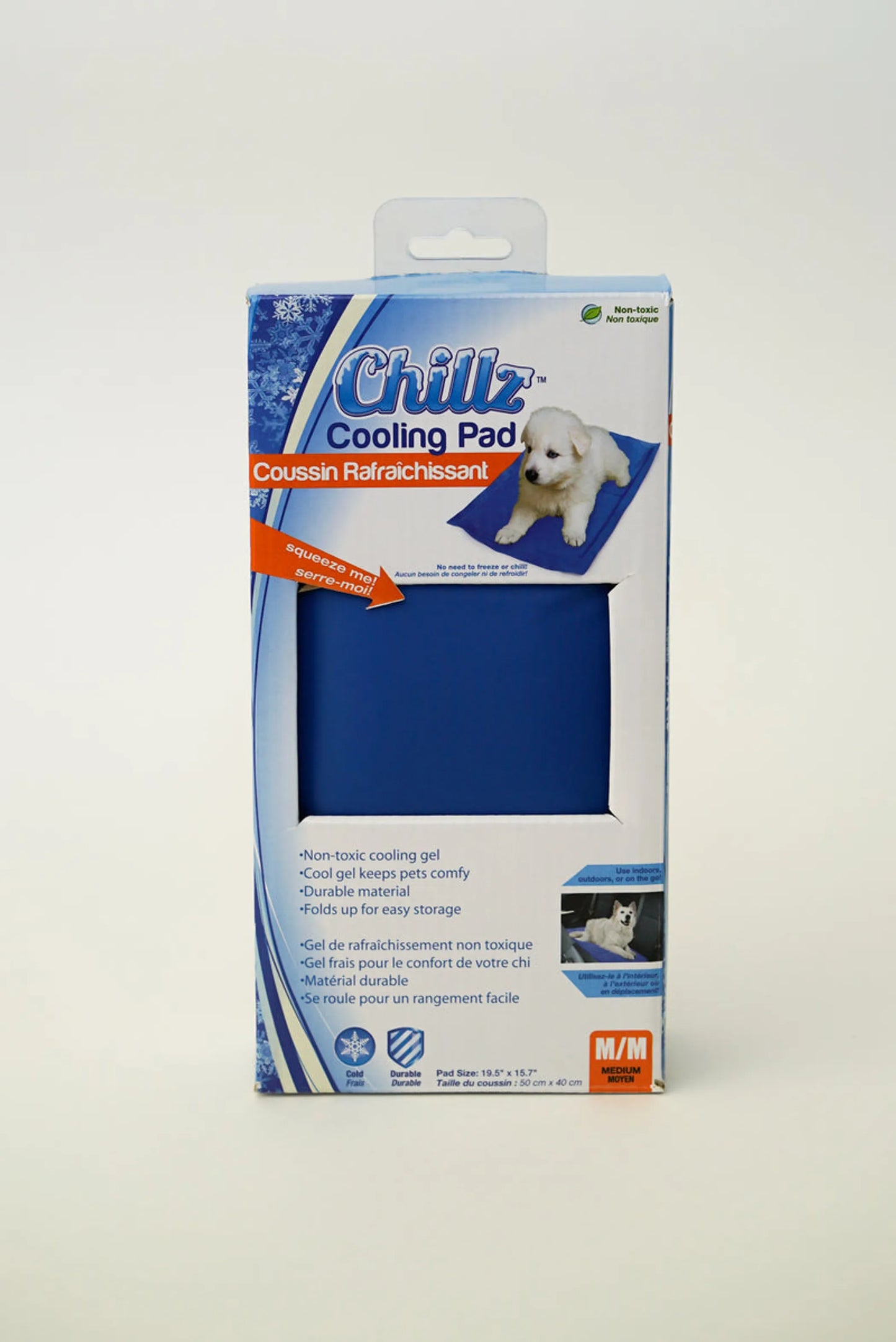 Chillz Gel Mat - Large - Pressure-Activated Cooling Dog Bed