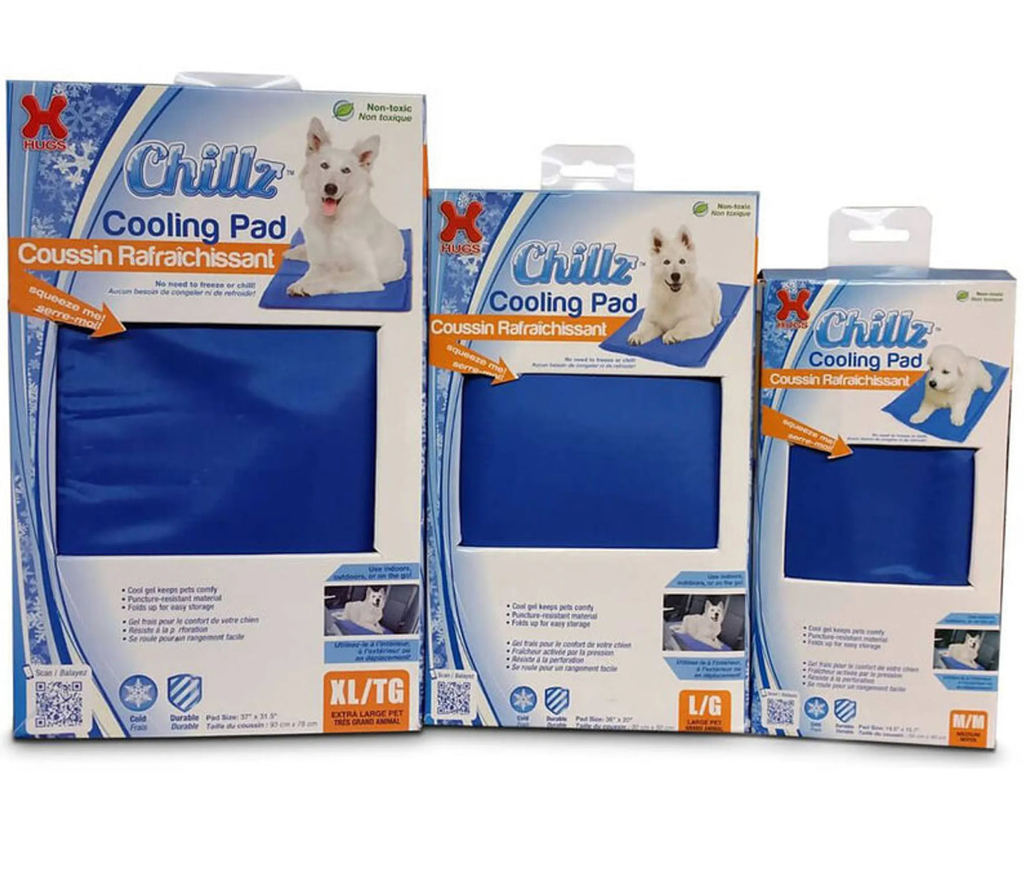 Chillz Gel Mat - Large - Pressure-Activated Cooling Dog Bed