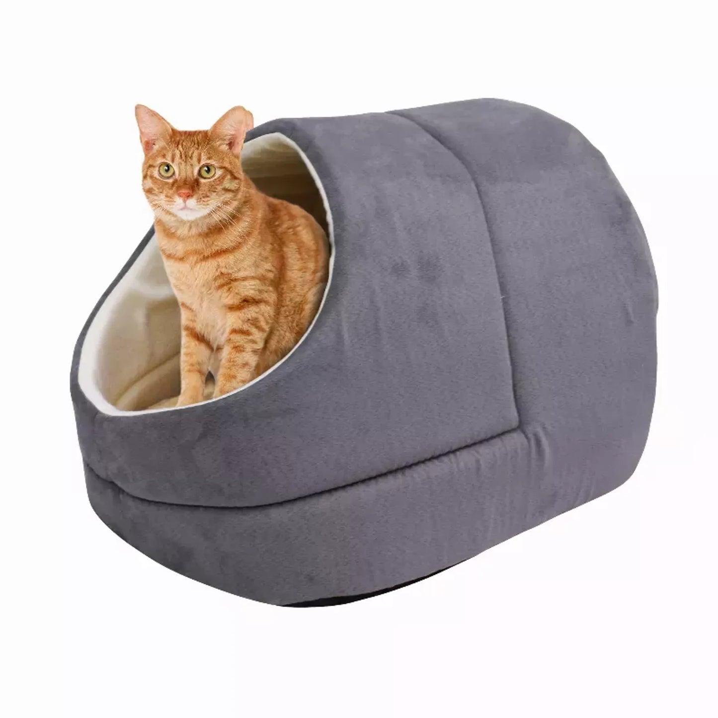 GOOPAWS Cat Cave - Cozy and Warm Sleeping Spot for Cats