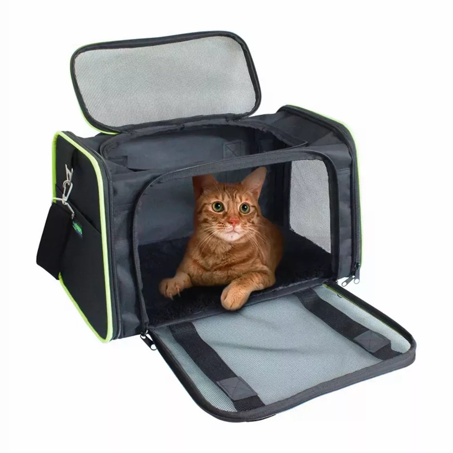 Soft-Sided Kennel Pet Carrier - Airline Approved and Collapsible