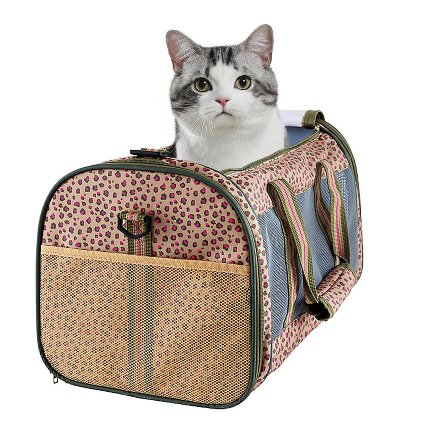 Soft-Sided Kennel Pet Carrier - Airline Approved and Collapsible