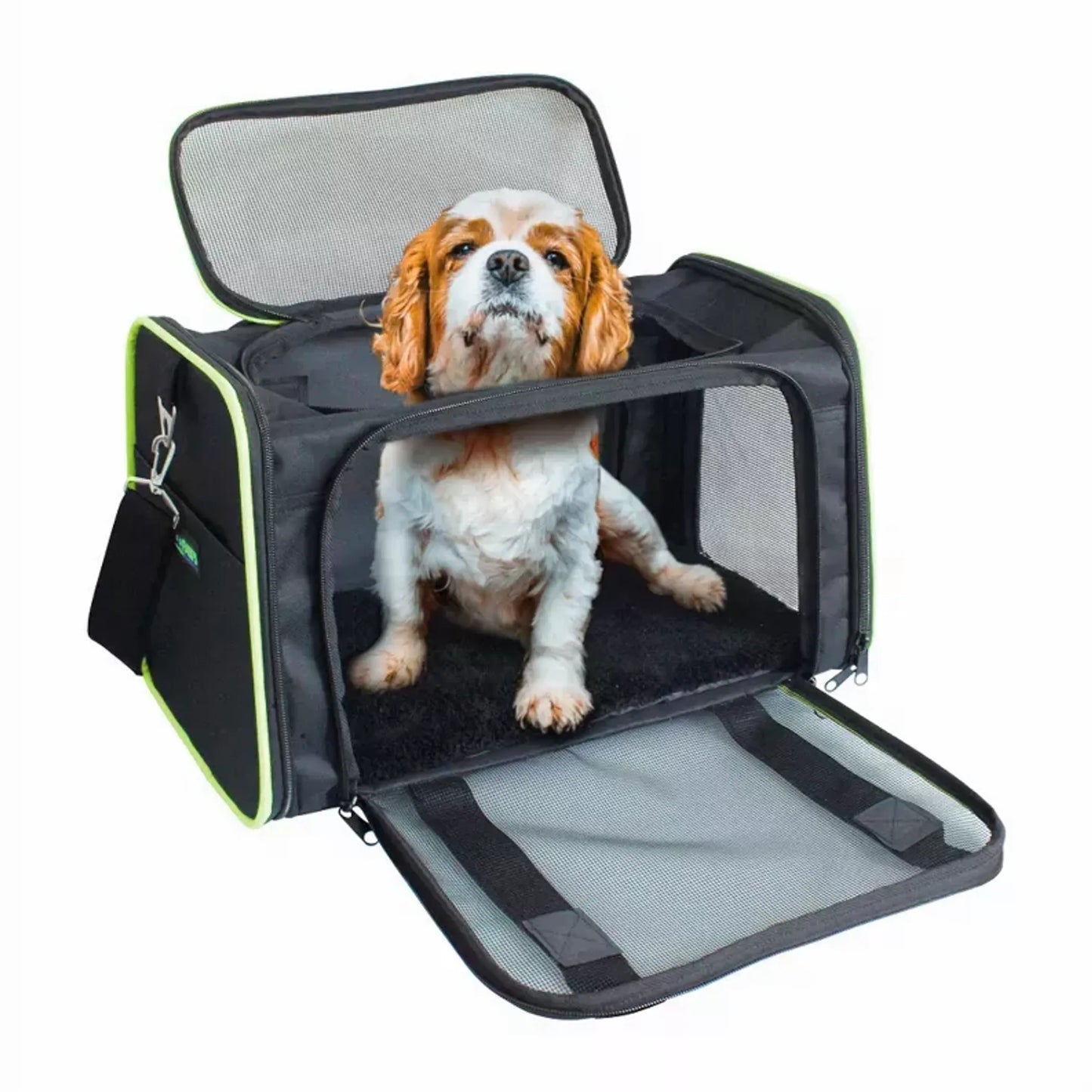 Soft-Sided Kennel Pet Carrier - Airline Approved and Collapsible
