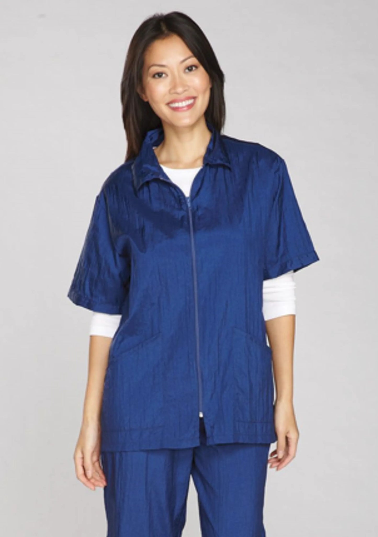 Small Black TP Grooming Jacket - Perfect for Pet Grooming