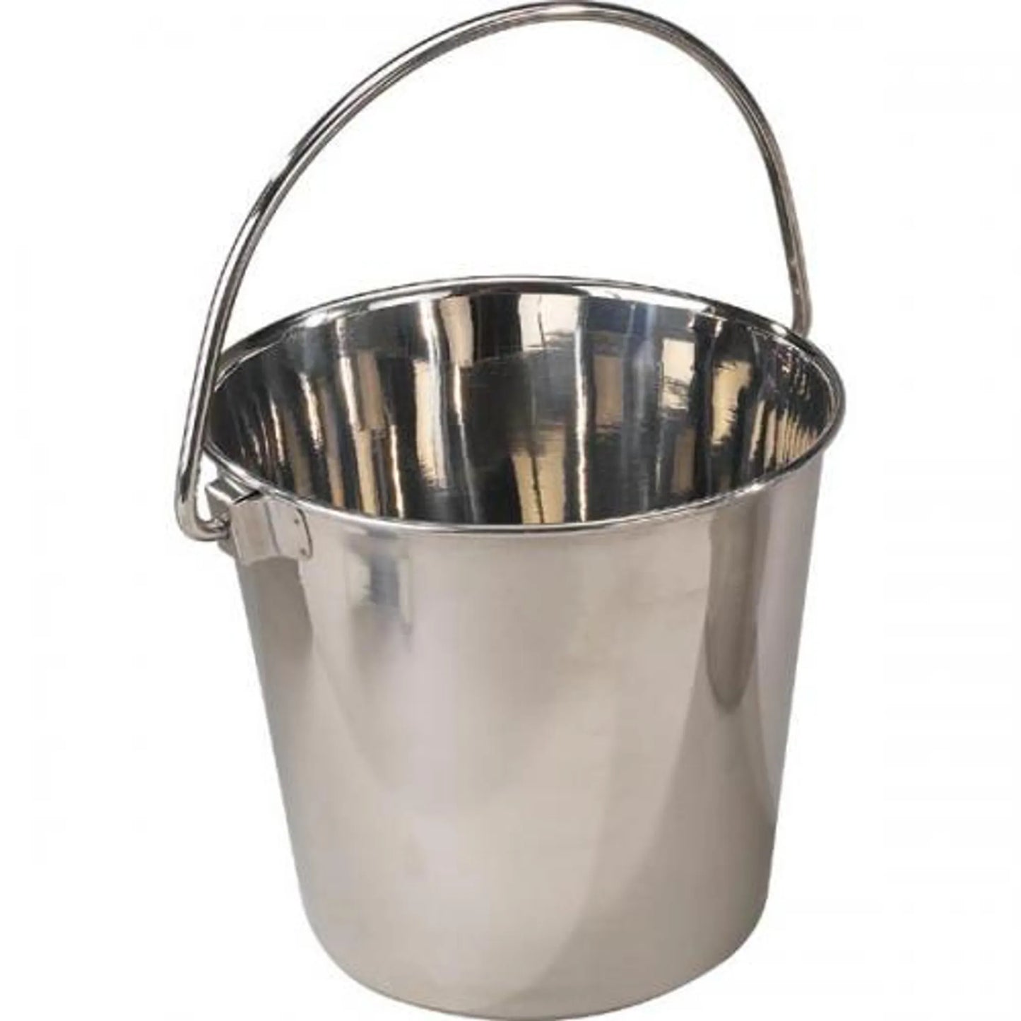 ProSelect Heavy Duty SS Pail - Durable Pet Food and Water Bowl