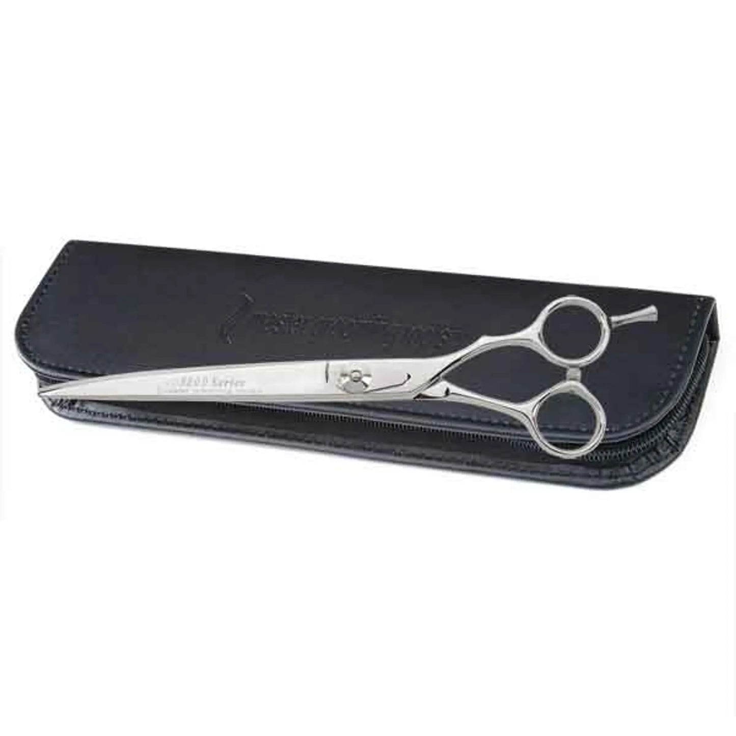 MG 5200 Blue Titanium Straight Shears - 6.5 Inch