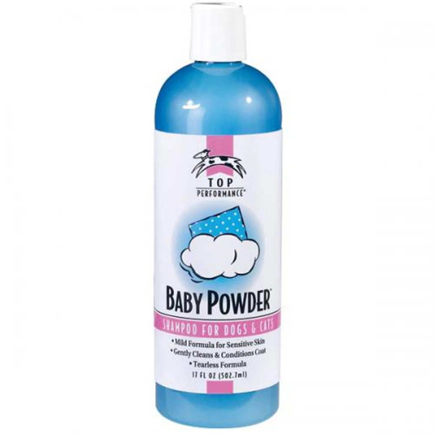 Top Performance Baby Powder Pet Shampoo - Gentle & Refreshing Coat & Fur Care