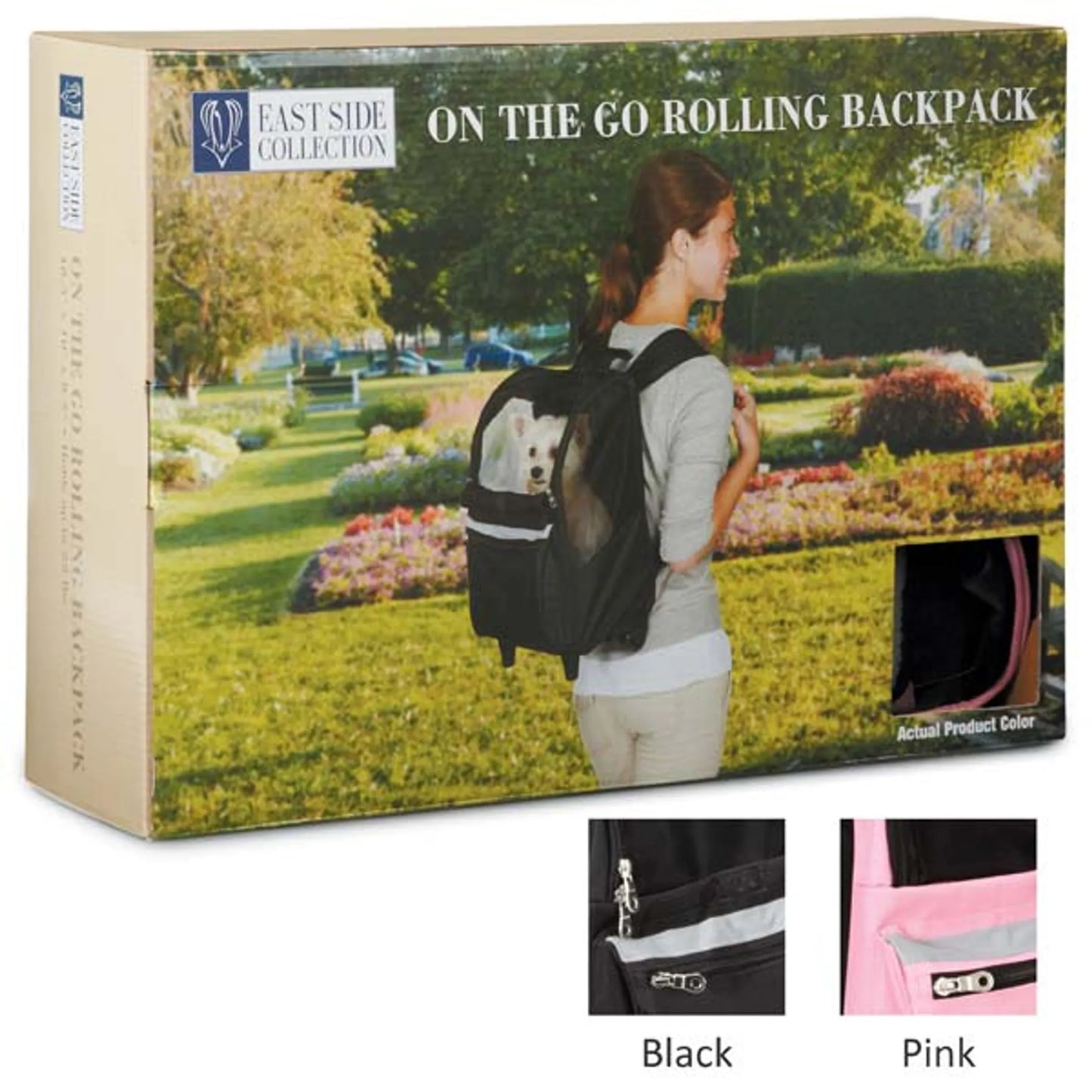 ES On the Go Rolling Backpack - Versatile and Portable