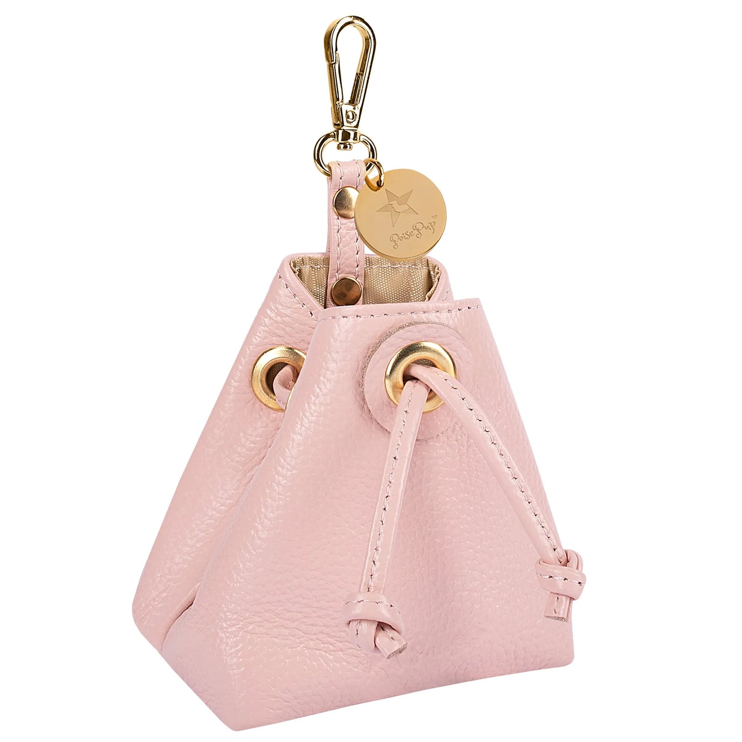 Bella Rose Treat Bag - Handmade Leather Pet Accessory