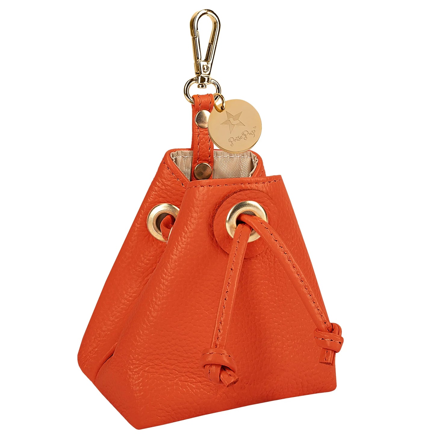 Bella Rose Treat Bag - Handmade Leather Pet Accessory