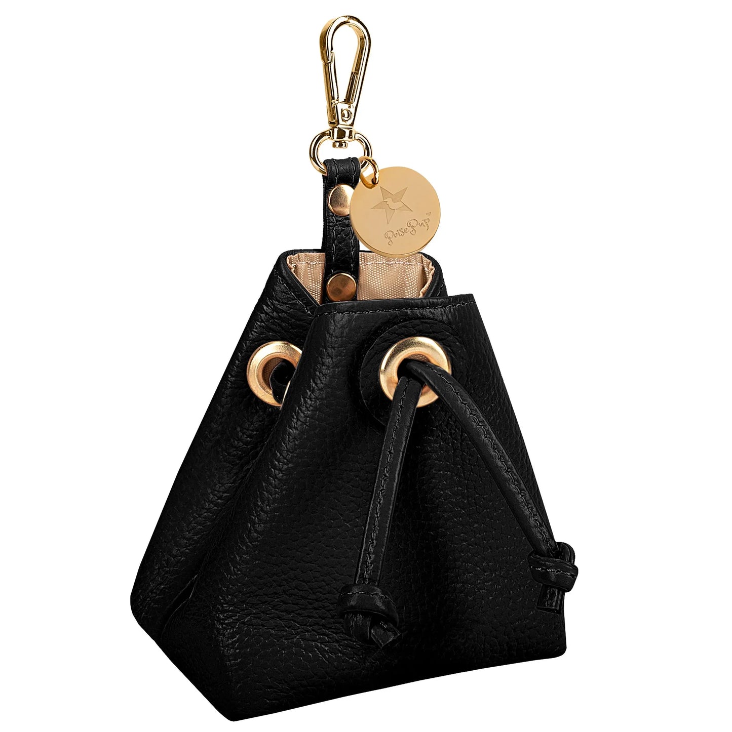 Bella Rose Treat Bag - Handmade Leather Pet Accessory