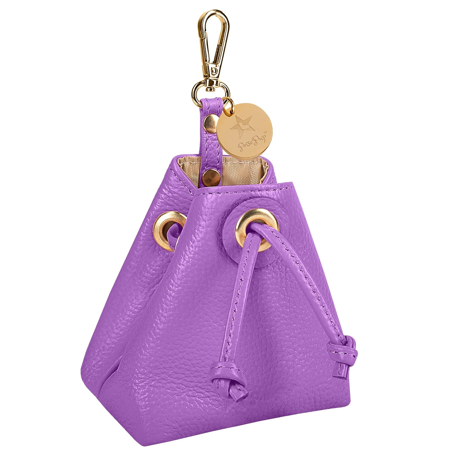 Bella Rose Treat Bag - Handmade Leather Pet Accessory