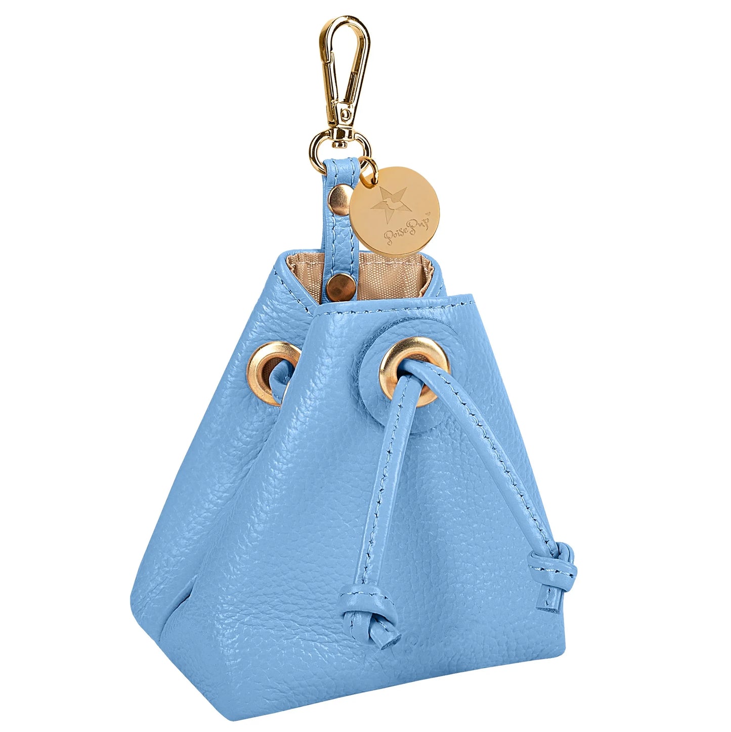Bella Rose Treat Bag - Handmade Leather Pet Accessory