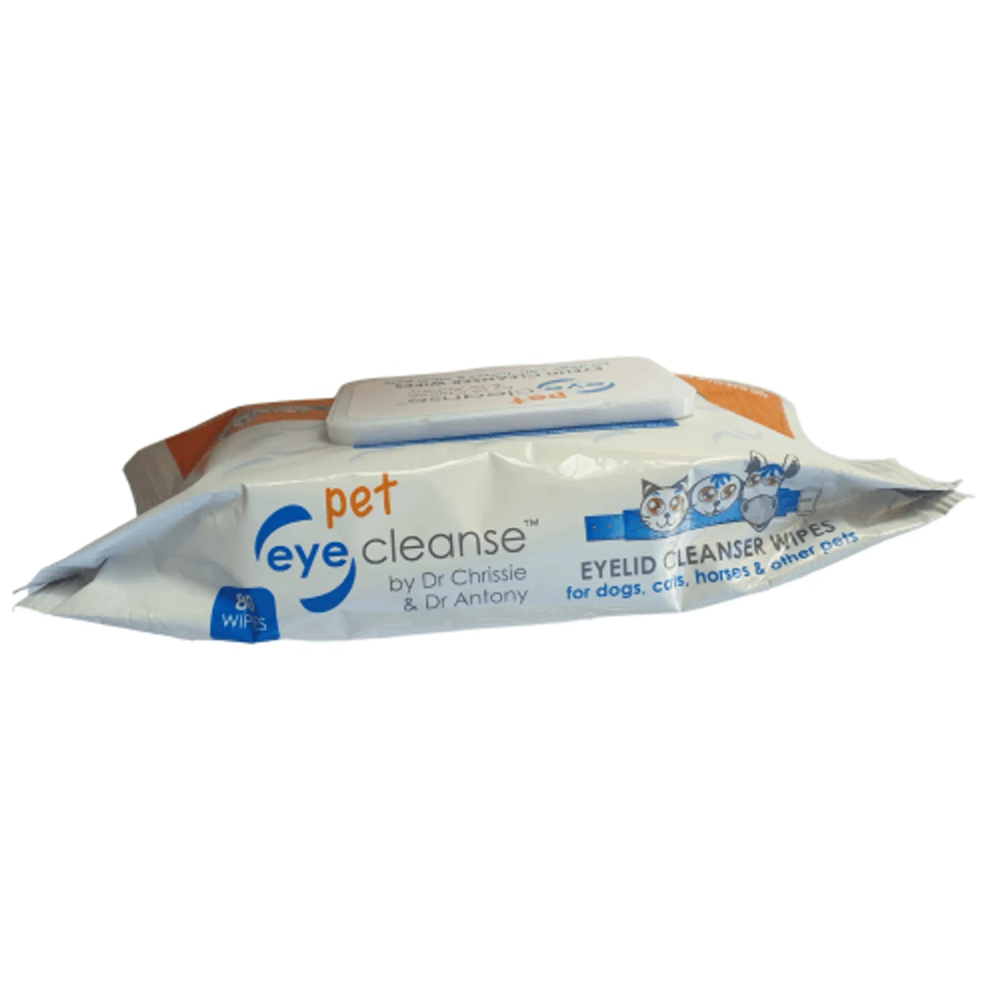 Pet Eye Cleanse Wipes by Dr. Chrissie and Dr. Antony - Gentle & Effective