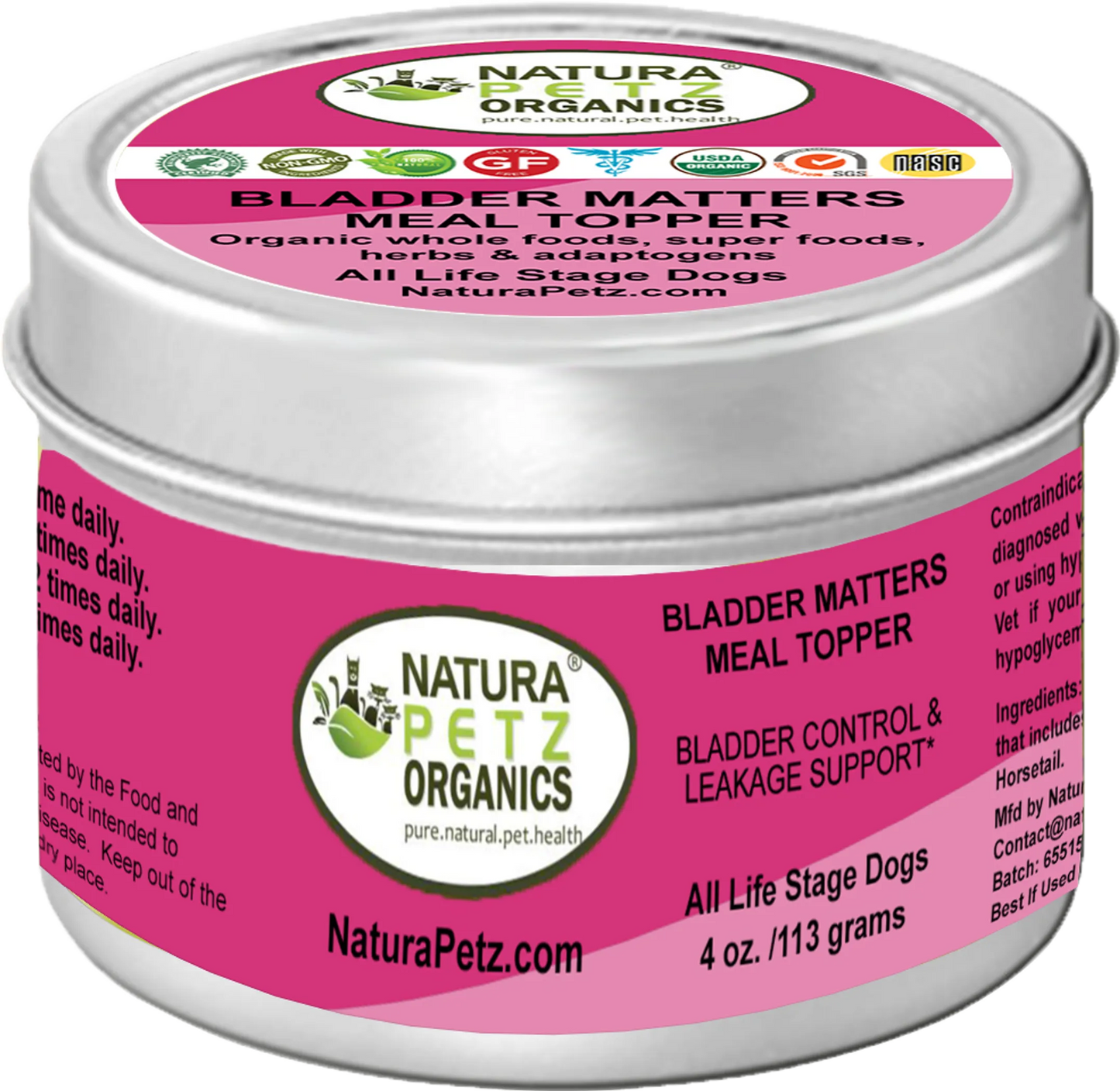Bladder Matters Max Meal Topper - Bladder Control for Dogs & Cats