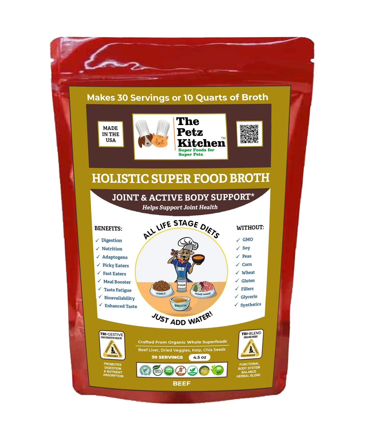 Super Food Broth - Joint & Active Body Support for Dogs & Cats*
