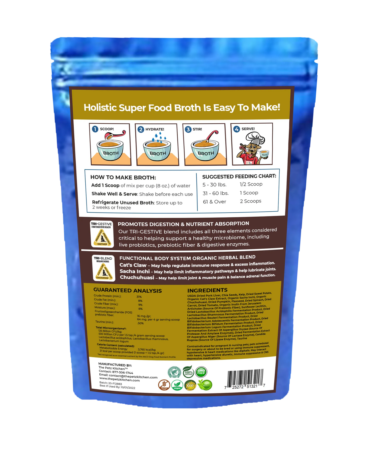 Super Food Broth - Joint & Active Body Support for Dogs & Cats*