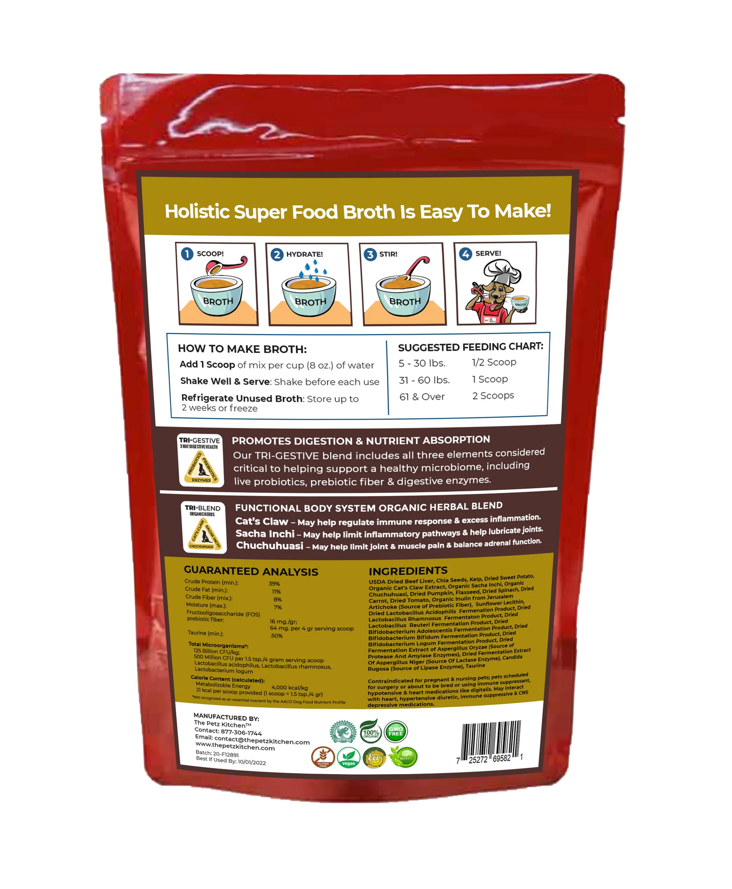 Super Food Broth - Joint & Active Body Support for Dogs & Cats*