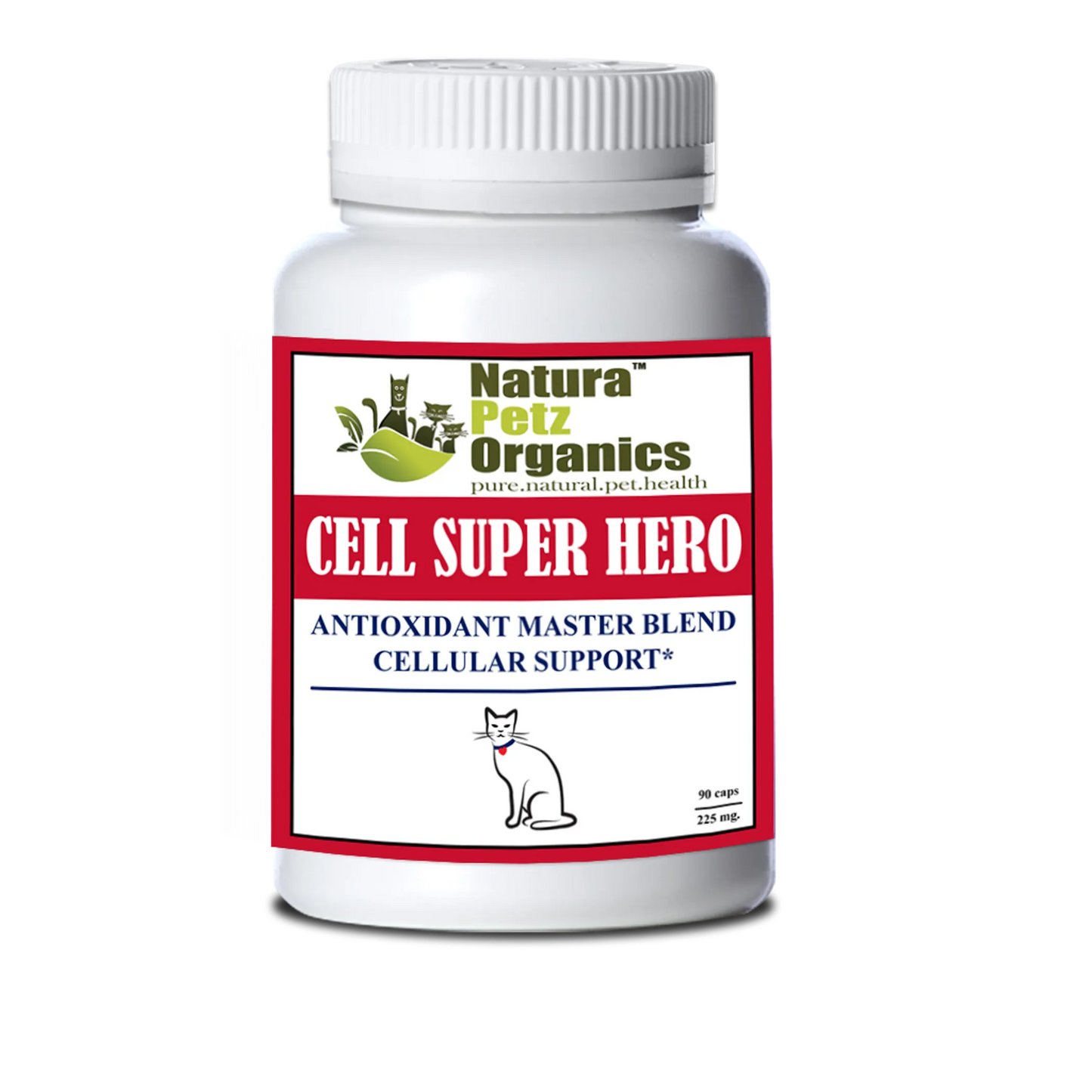 Cell Super Hero Max - Antioxidant Cellular Support for Pets