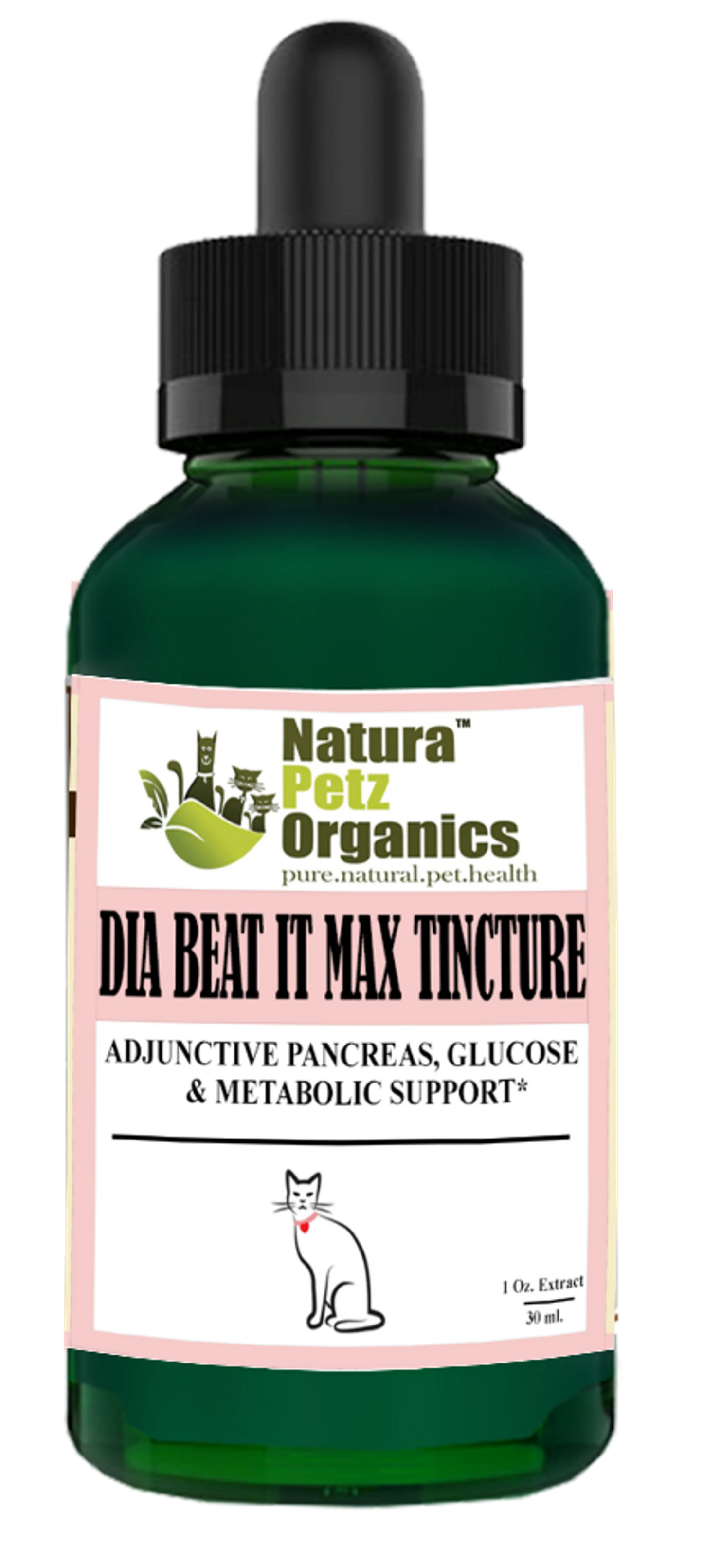 Max Tincture Extract - Pancreas, Blood Glucose & Metabolic Support for Pets