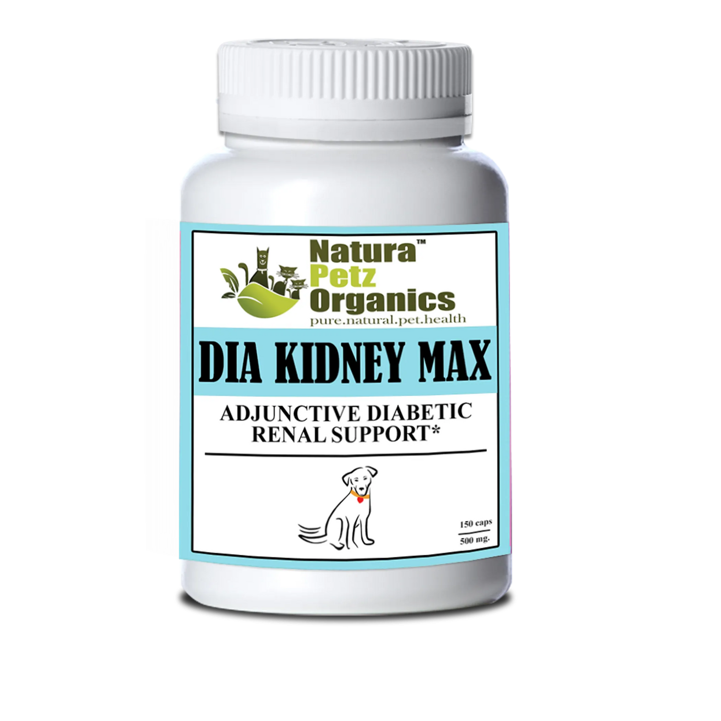 Dia Kidney Max Capsules - Diabetic Renal Support for Dogs & Cats*