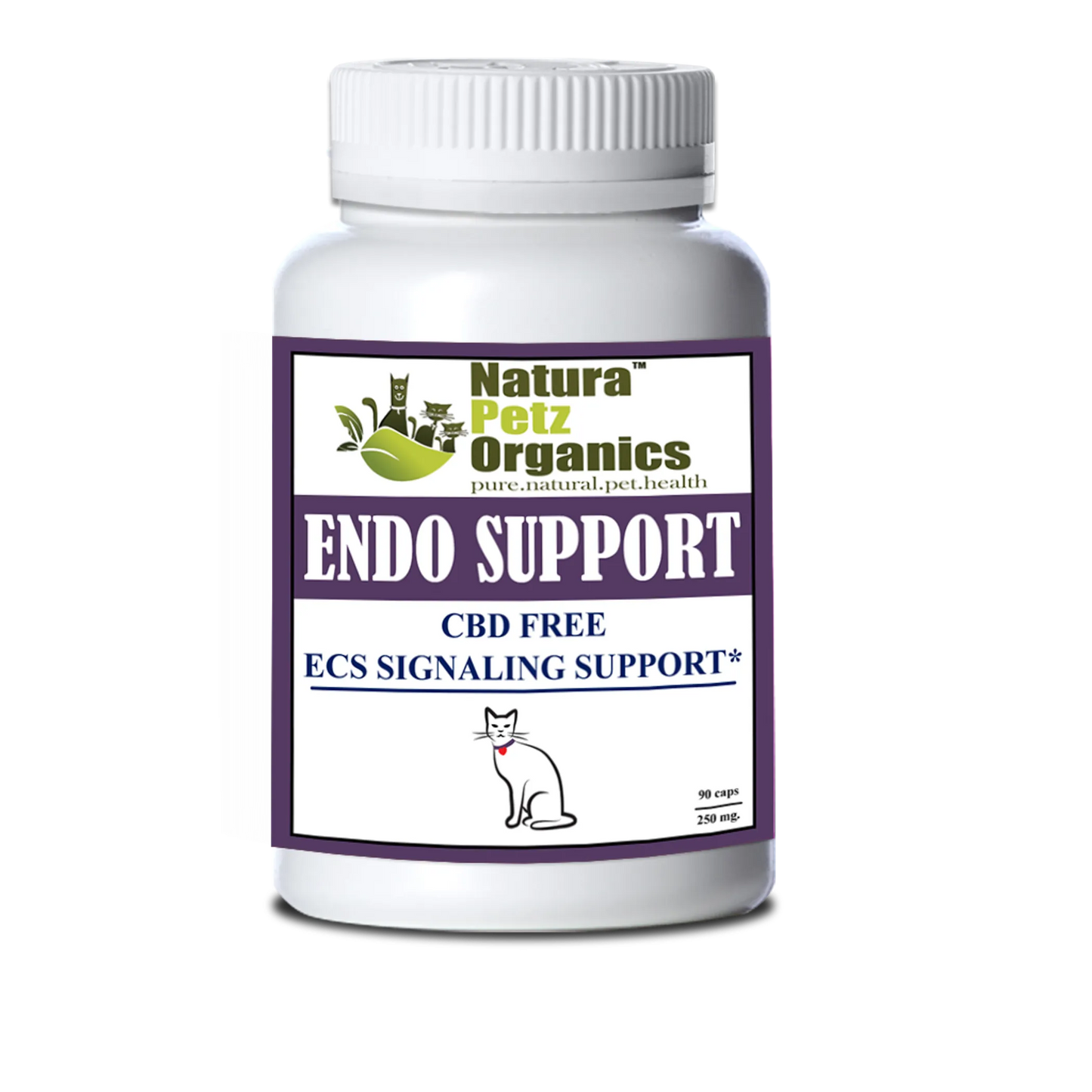 Endo Support Capsules - Endocannabinoid System Support for Dogs & Cats