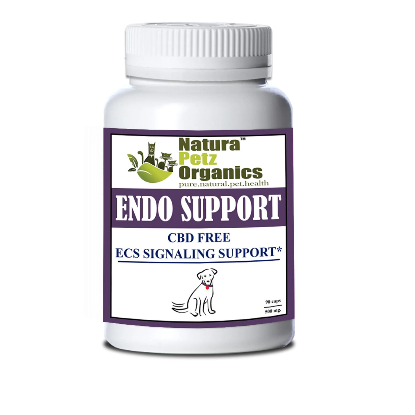 Endo Support Capsules - Endocannabinoid System Support for Dogs & Cats