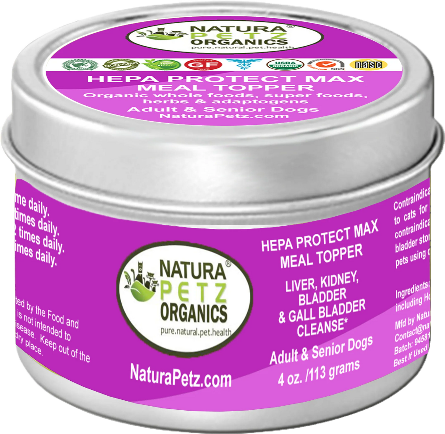 Hepa Protect Max Meal Topper - Organ Support & Cleanse for Dogs