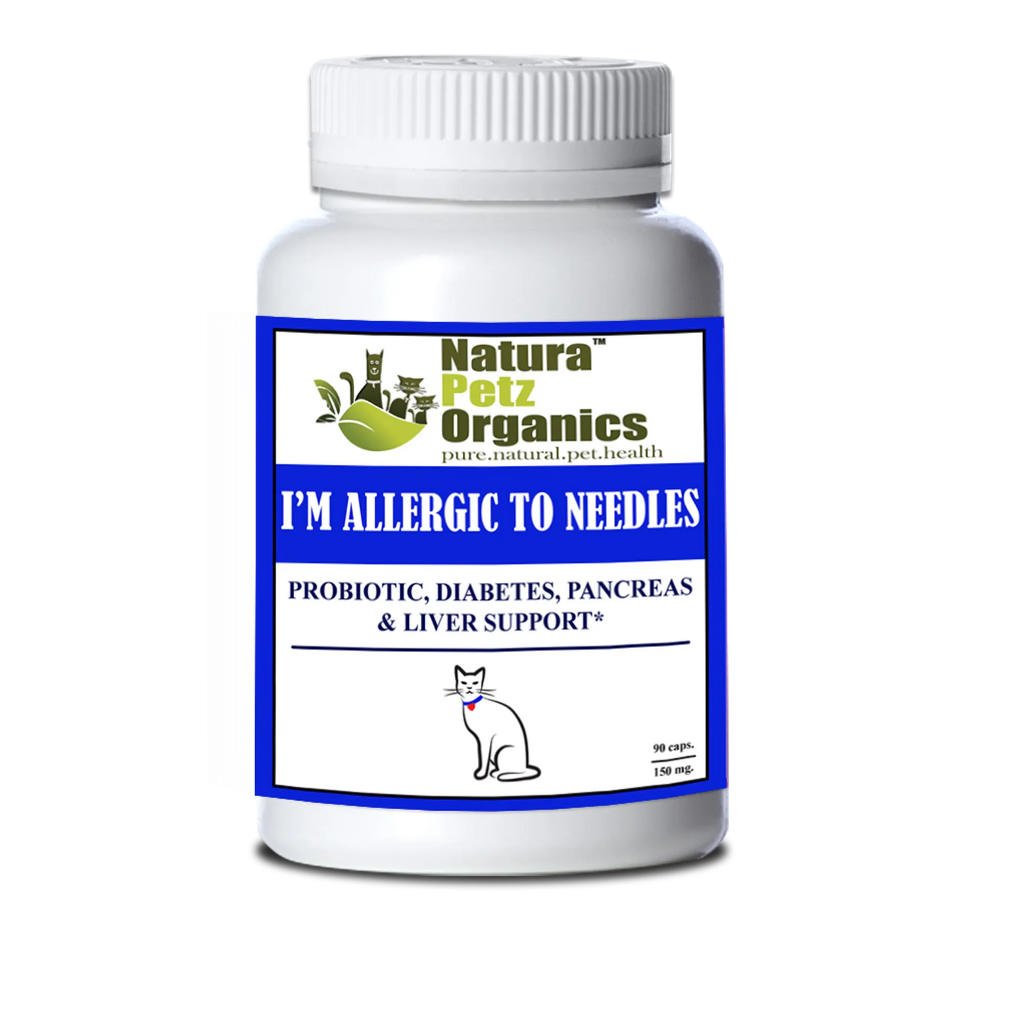 I'm Allergic to Needles - Probiotic Diabetes & Pancreas Support for Pets