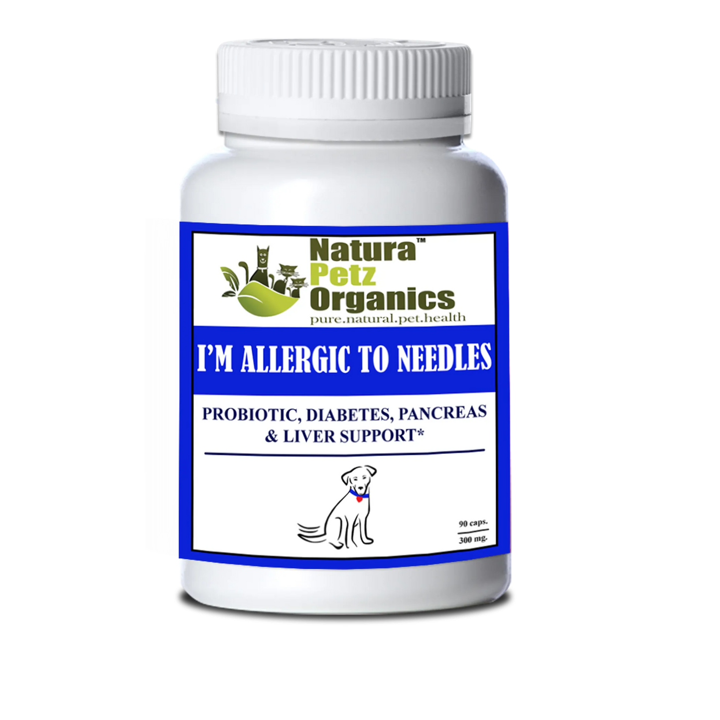 I'm Allergic to Needles - Probiotic Diabetes & Pancreas Support for Pets