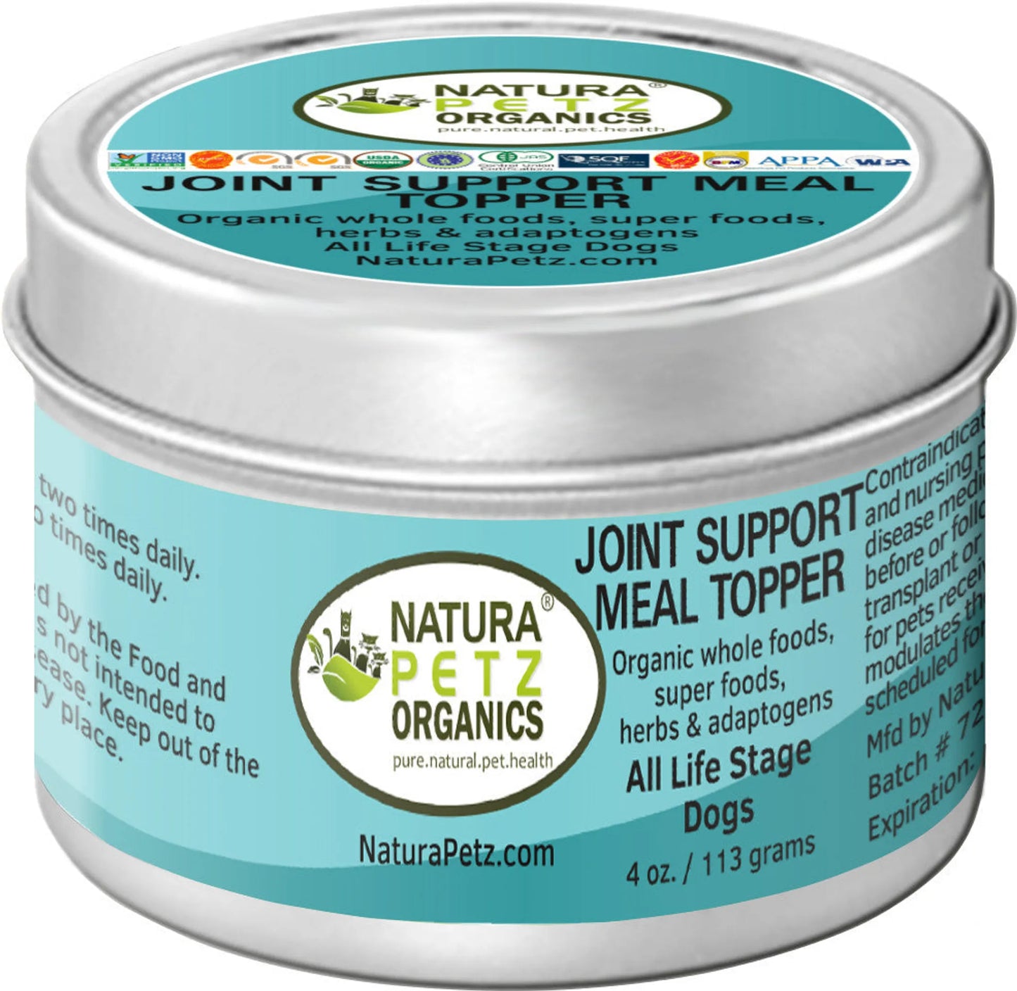 Joint Support Flavored Nutritional Meal Topper for Dogs & Cats