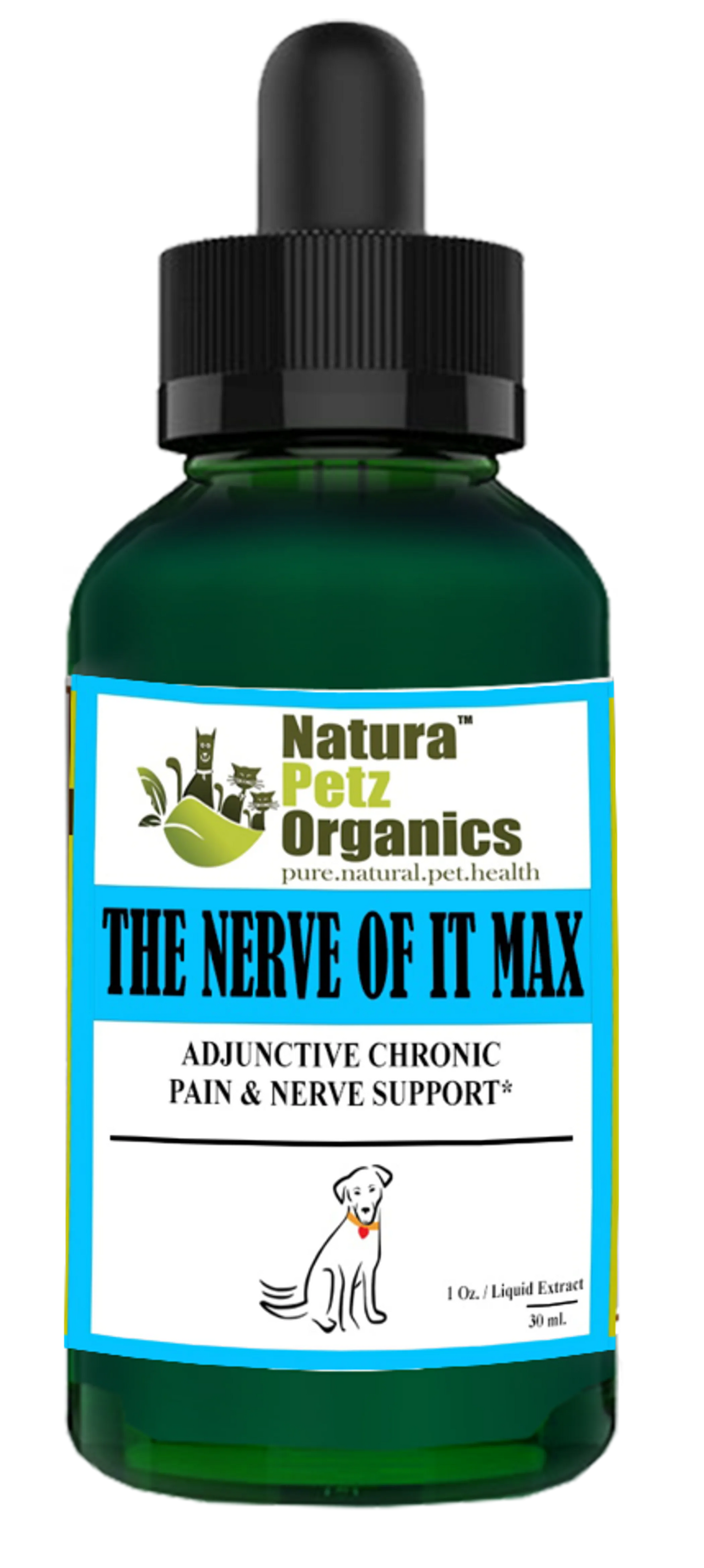Max Tincture Support - Chronic Pain & Nerve Support for Dogs and Cats
