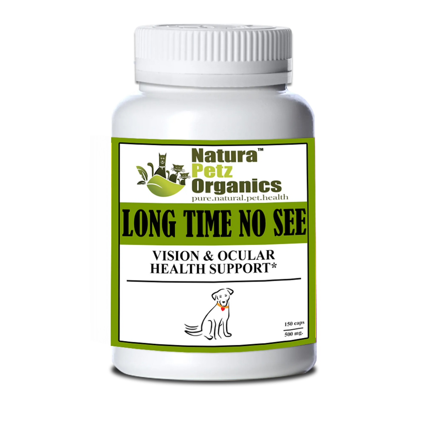 Long Time No See Max Capsules - Vision & Ocular Support for Pets*