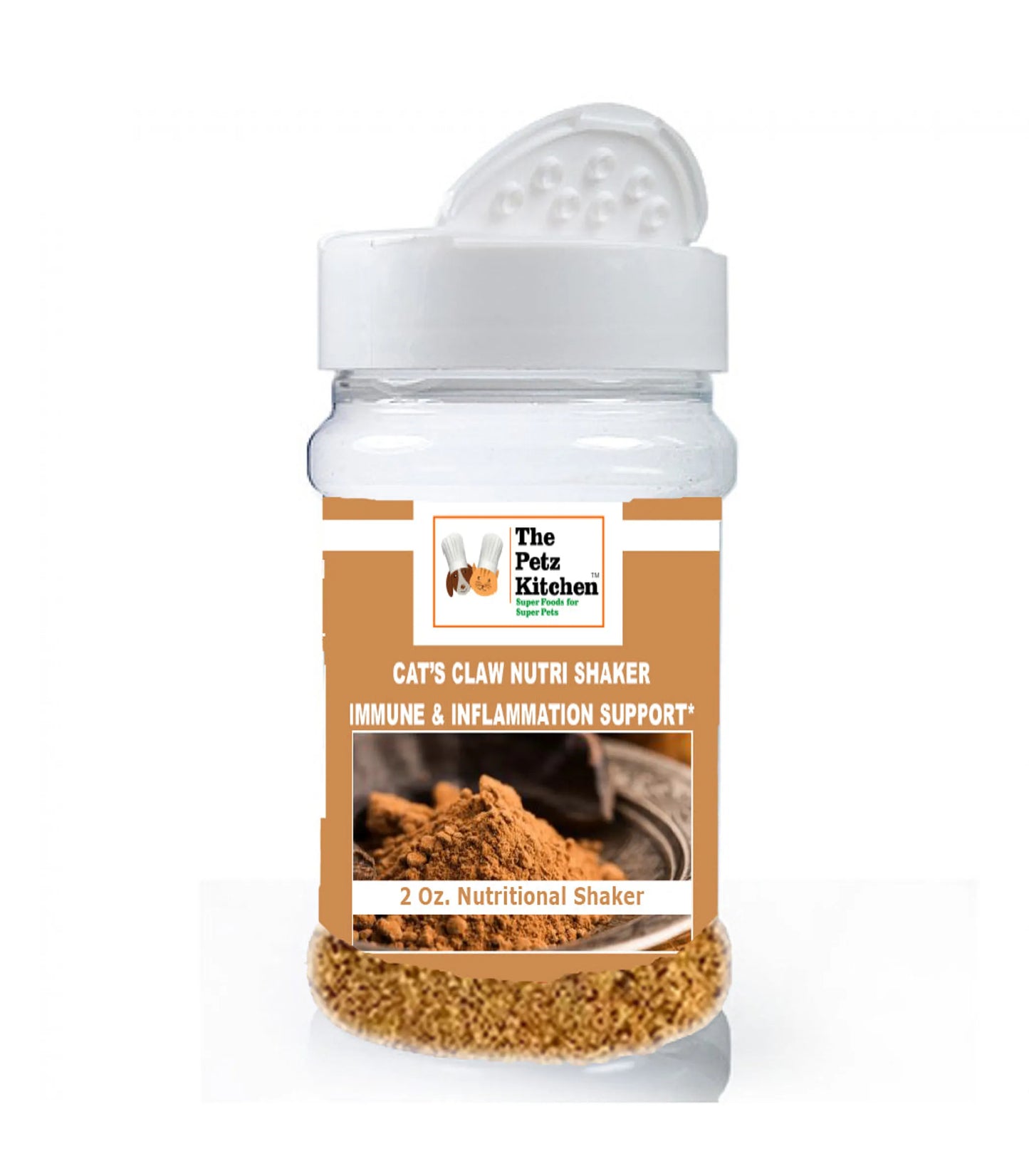 Cat's Claw Powder - Organic Immune & Inflammation Support for Home Prepared Pet Meals