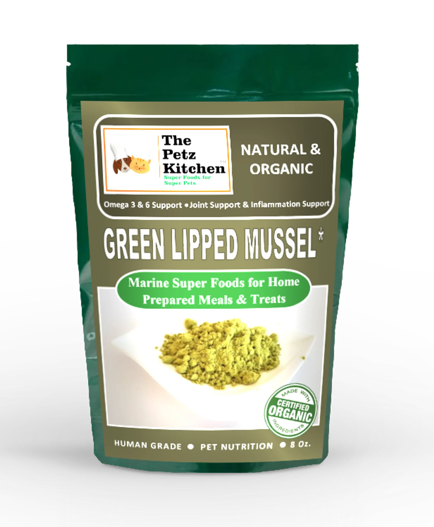 Green Lipped Mussel Omega 3 & 6 - Powerful Joint & Inflammation Support for Pets