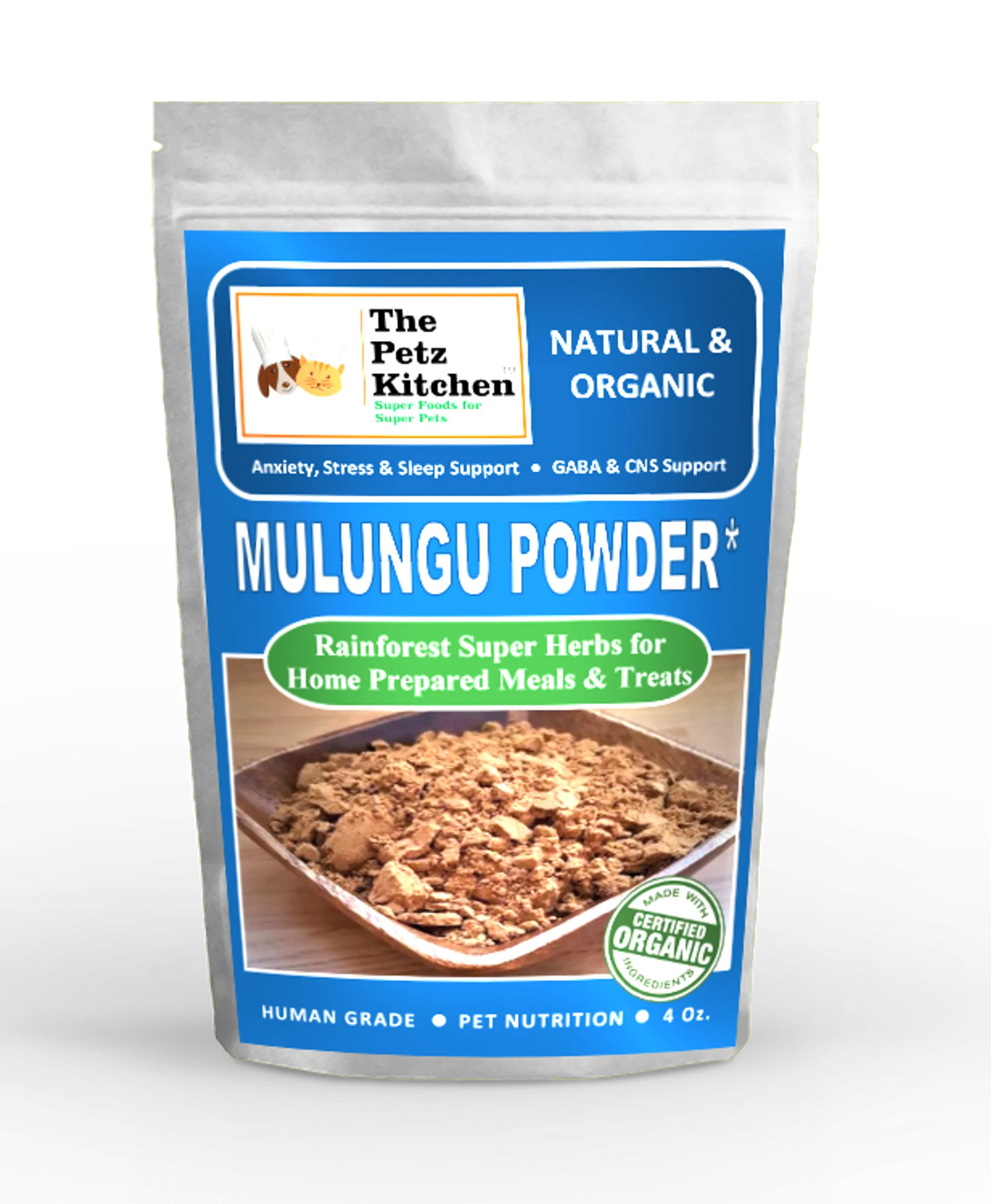 Mulungu Powder - Organic Stress & Sleep Support for Pets