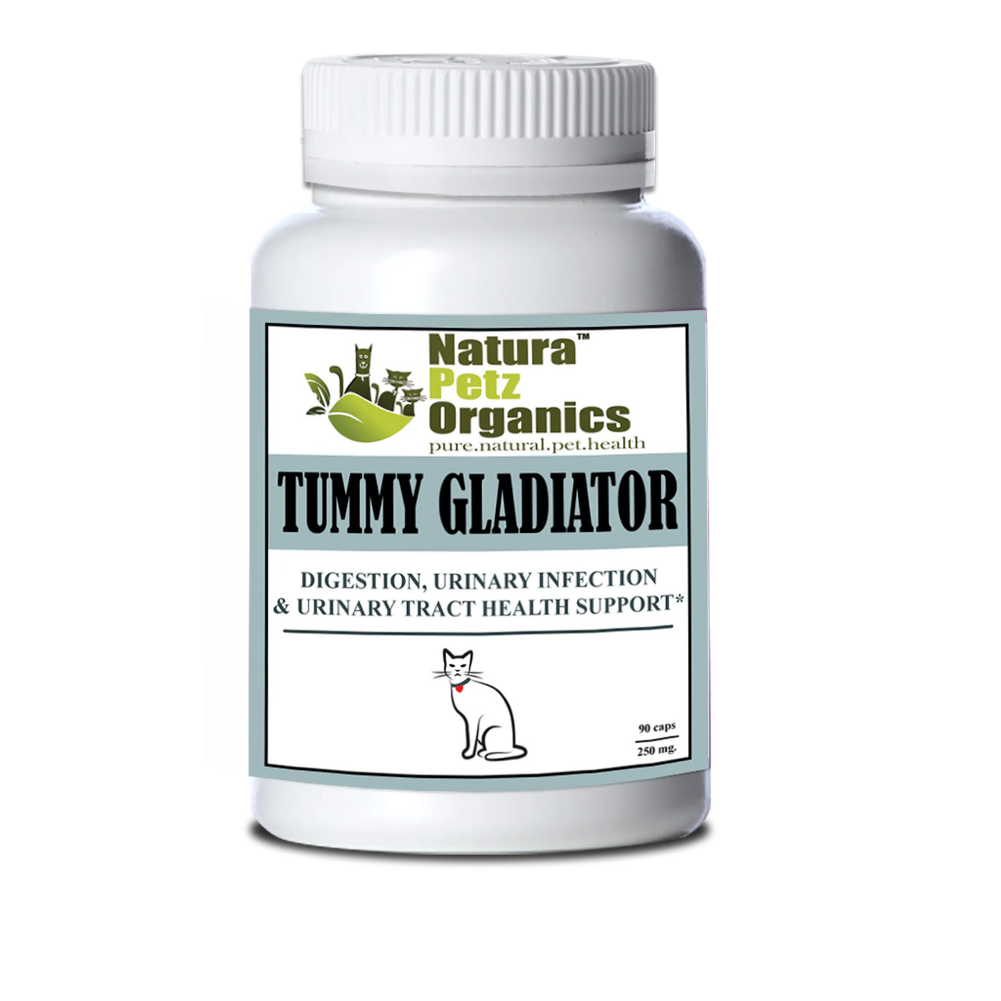 Tummy Gladiator Digestive & Urinary Tract Support for Dogs - 90 Caps