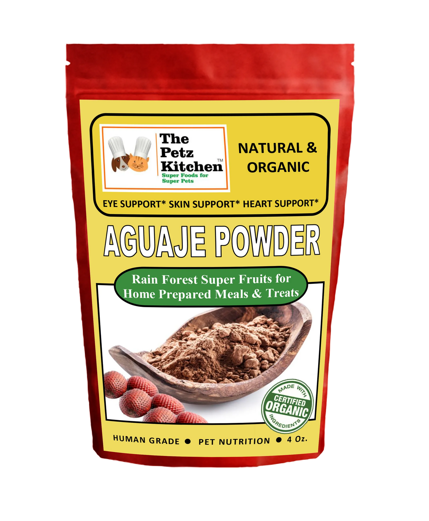 Aguaje Powder - Eye, Skin & Heart Support for Dogs & Cats