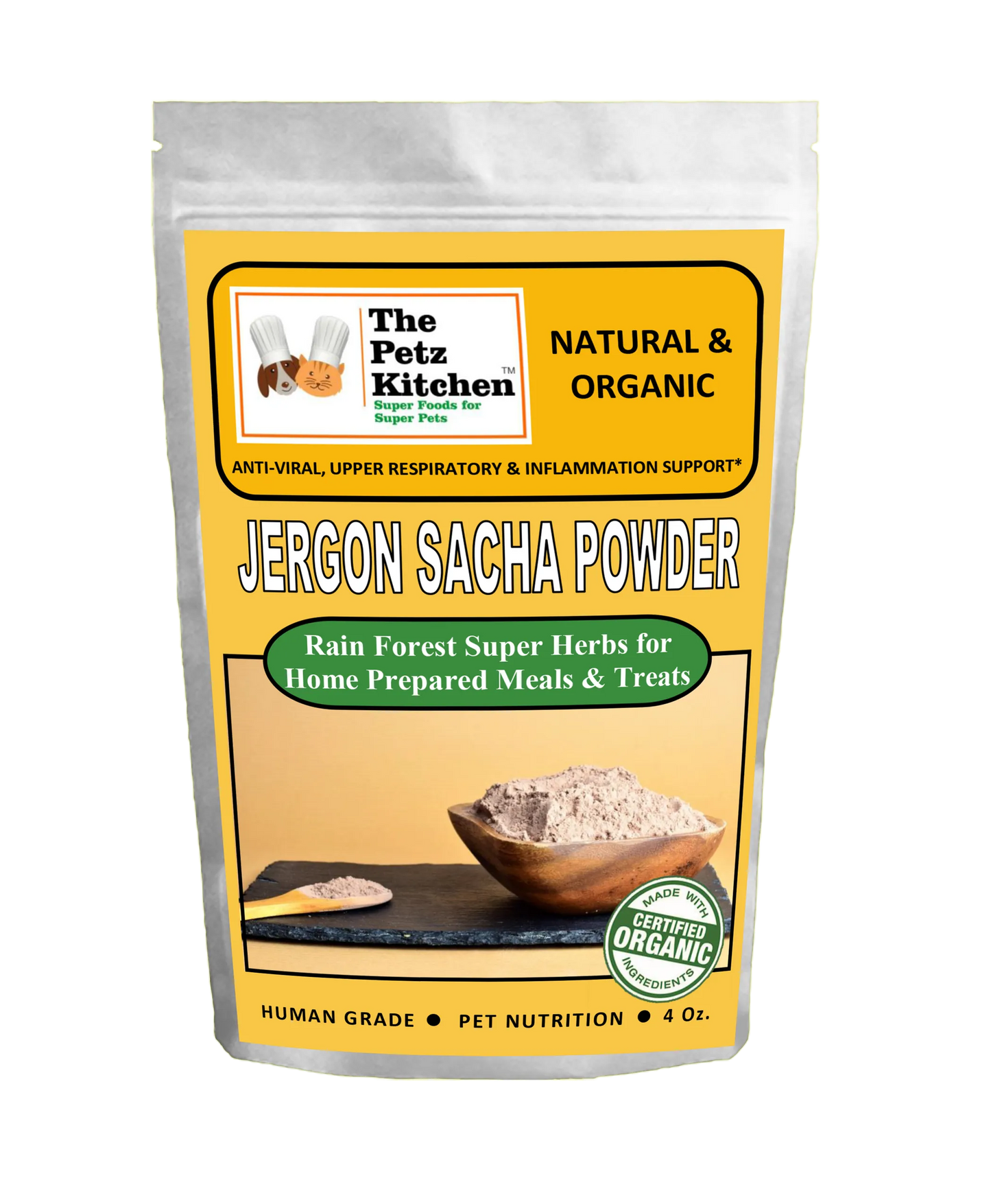 Jergon Sacha Powder - Anti-Viral, Respiratory & Inflammation Support