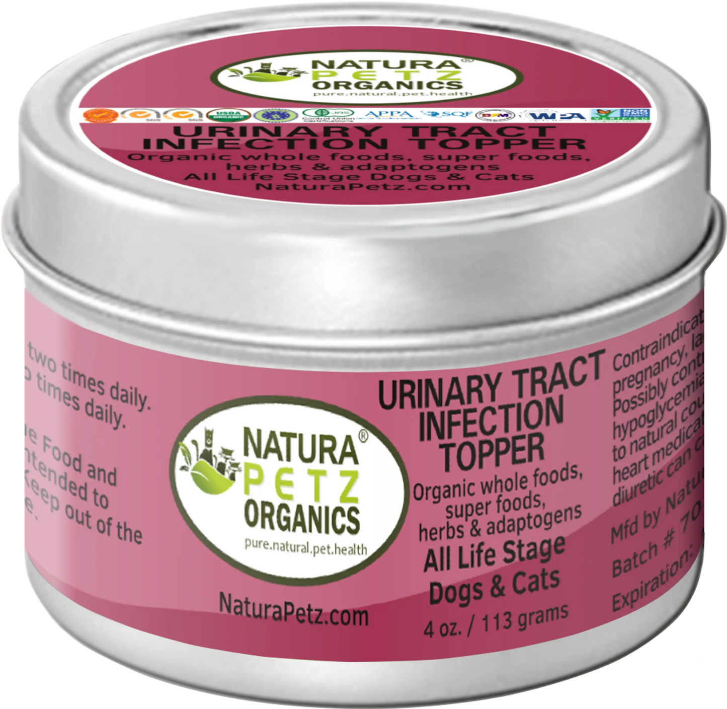 Urinary Tract Infection Meal Topper for Dogs and Cats - Flavored Topper for Urinary Health