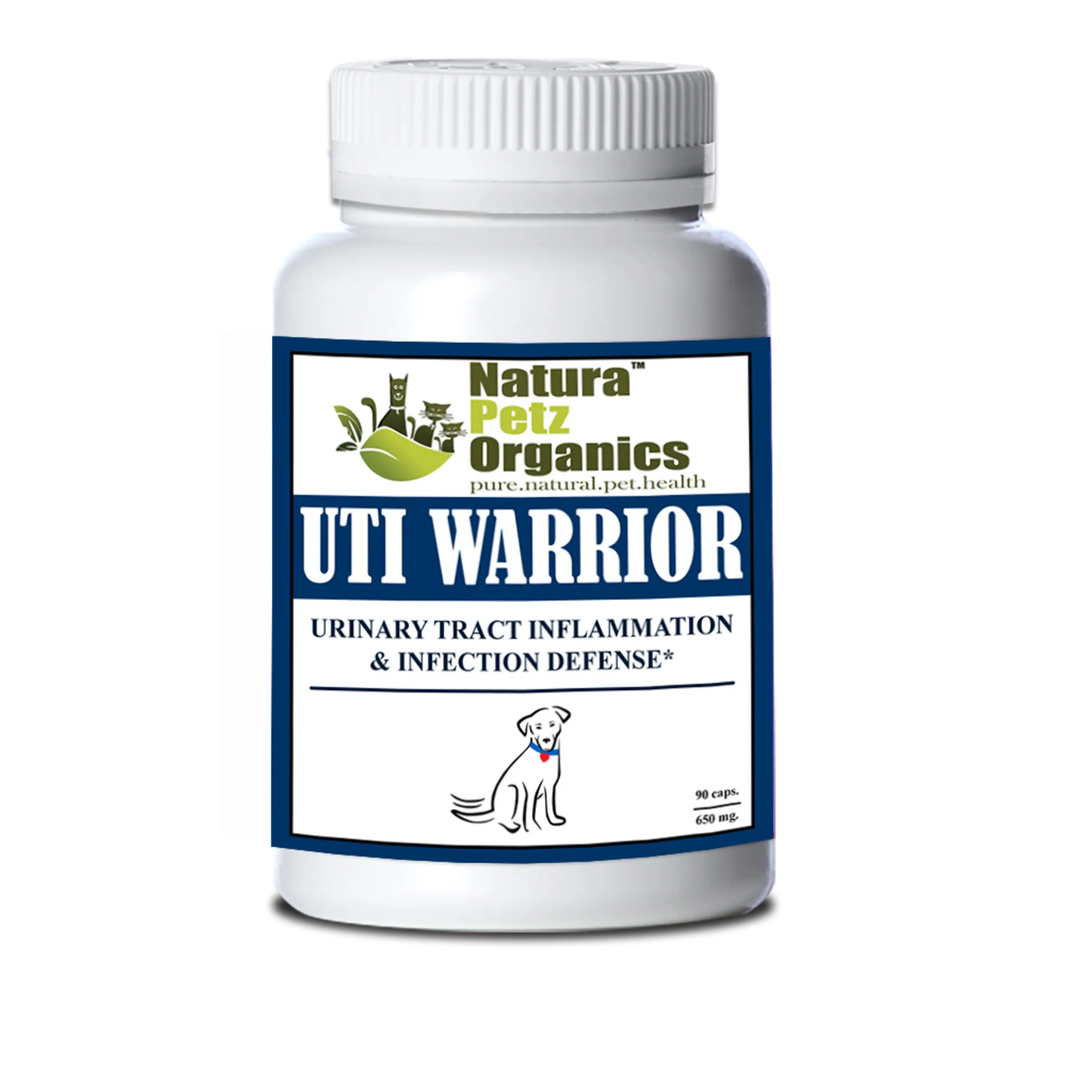Uti Warrior Max - Urinary Tract Inflammation & Infection Support for Pets