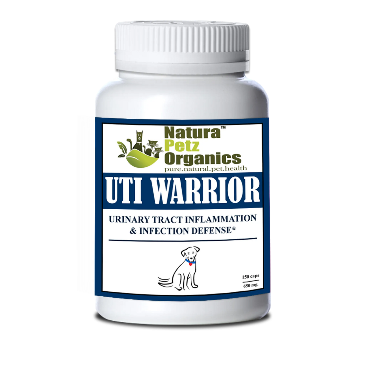Uti Warrior Max - Urinary Tract Inflammation & Infection Support for Pets