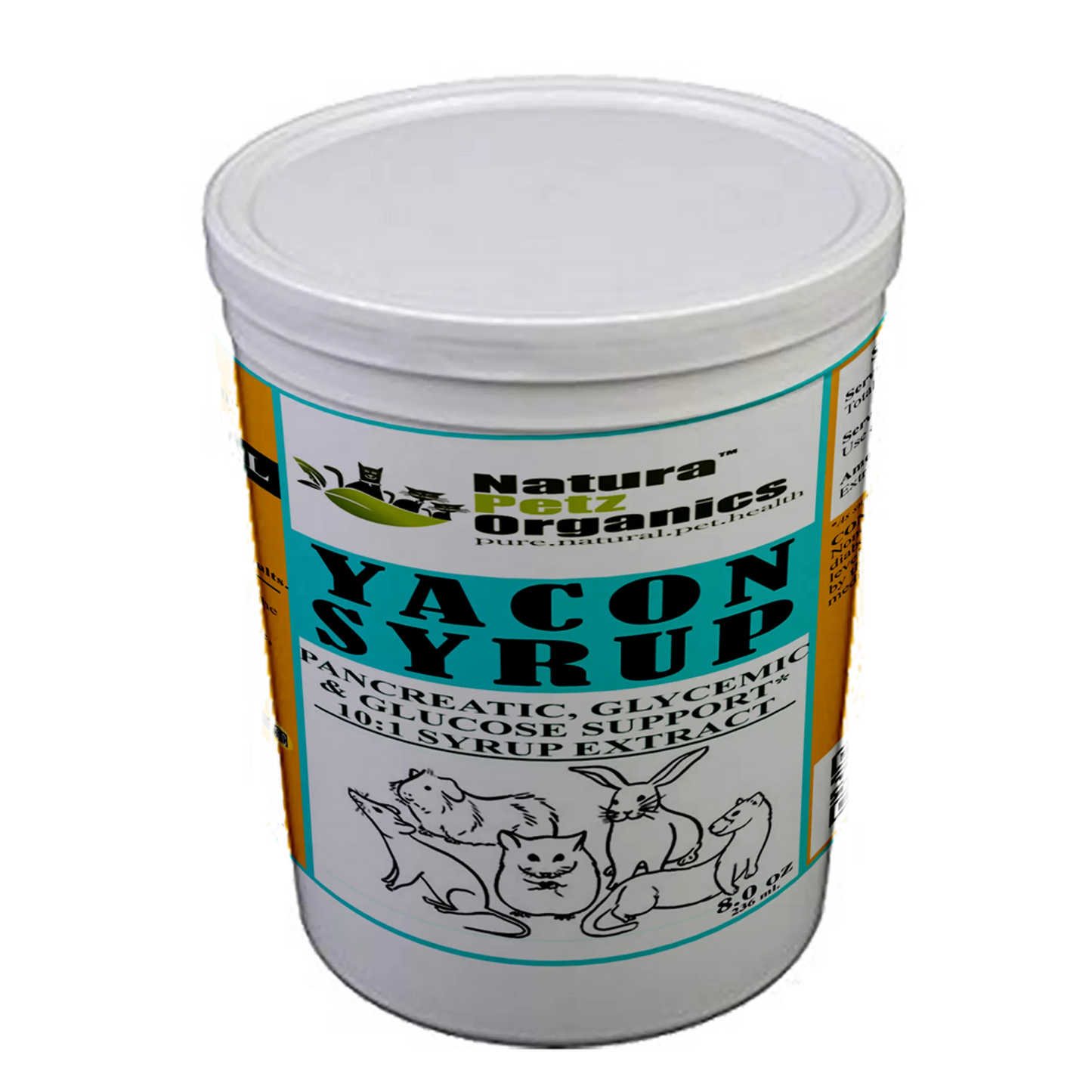 Yacon Leaf Syrup - Pancreatic Support for Dogs, Cats & Equines