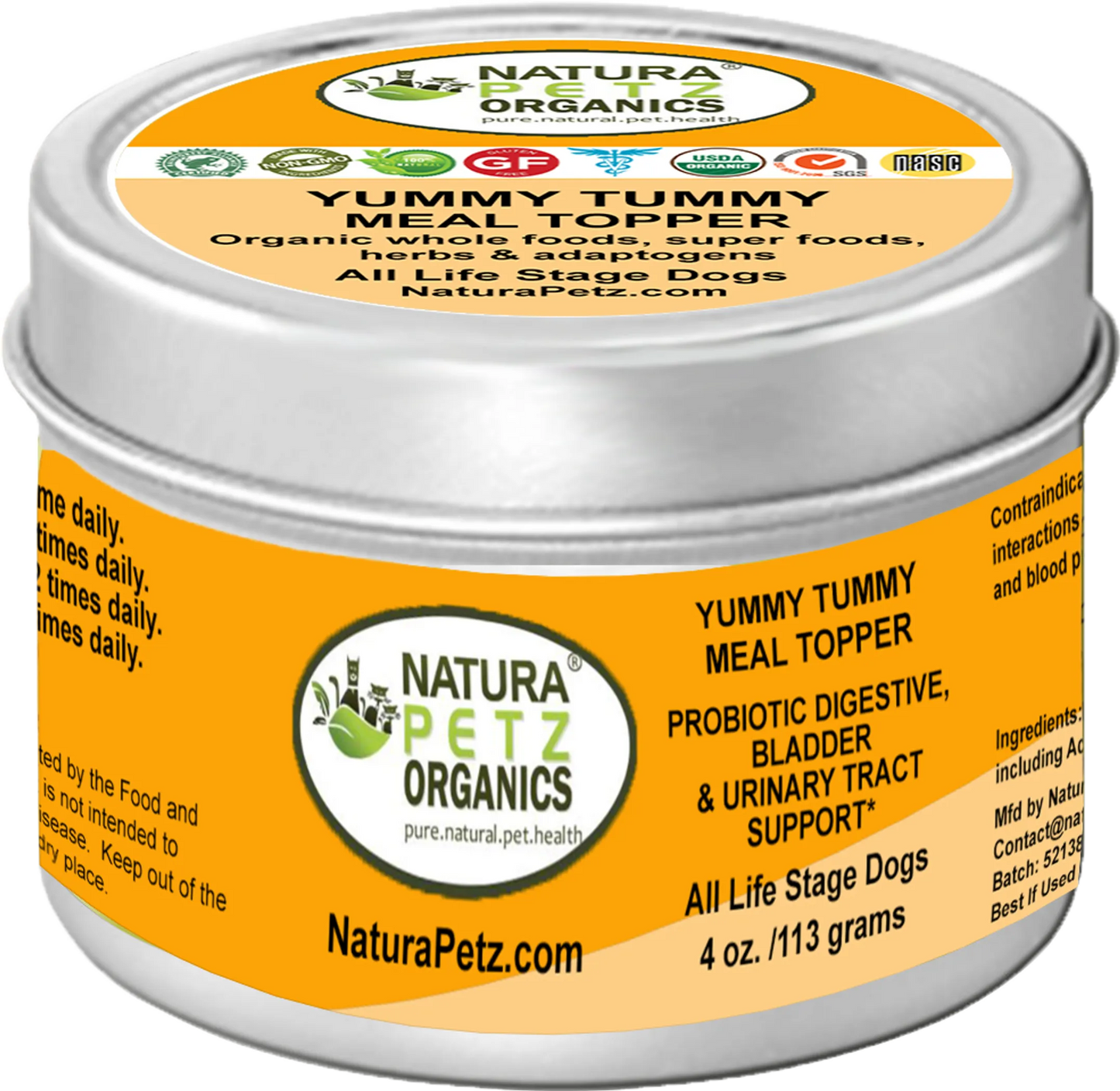 Probiotic Digestive, Bladder & Urinary Tract Support Meal Topper