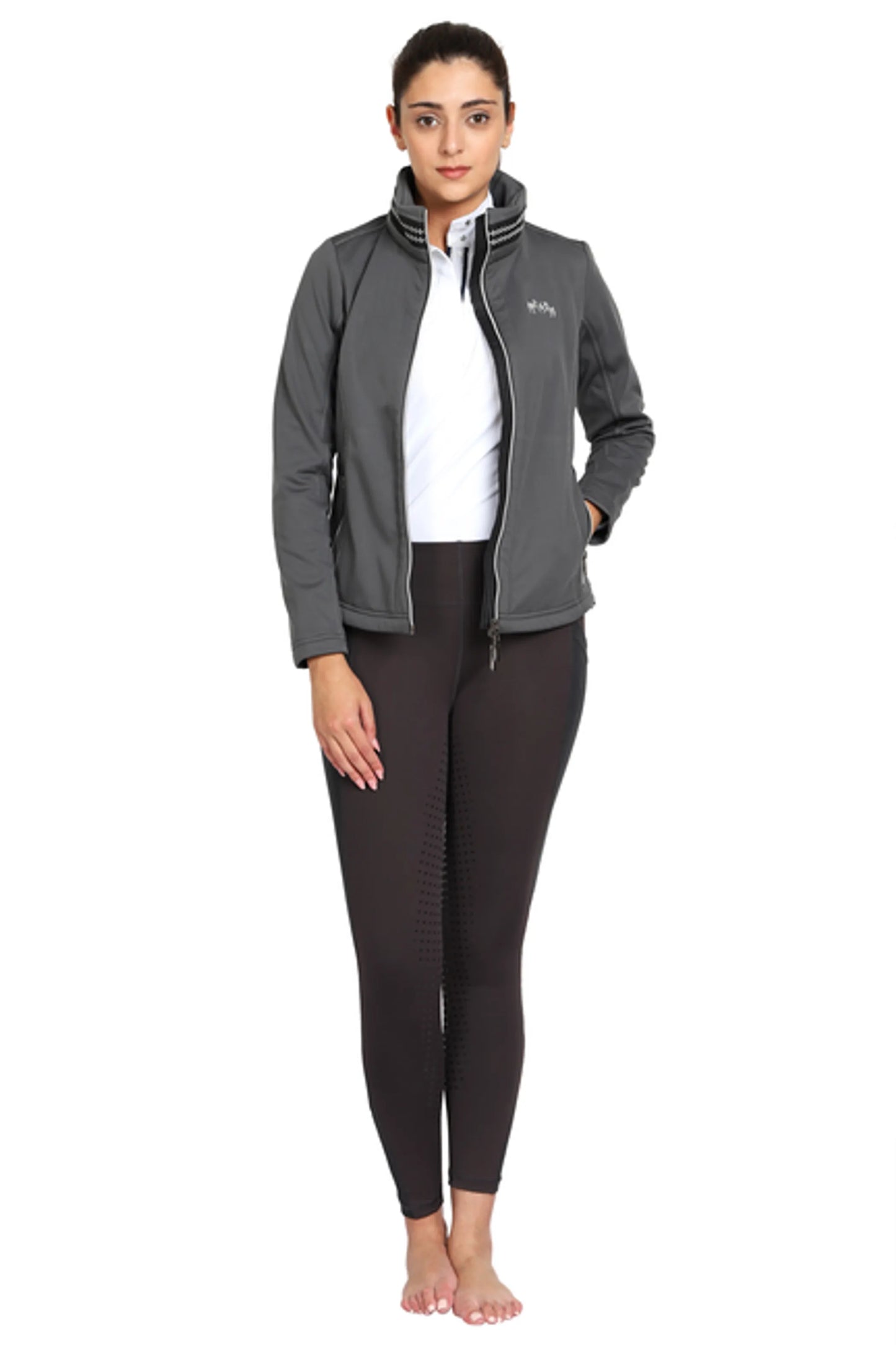 EQUINE COUTURE LADIES BECCA SOFT SHELL JACKET WITH FLEECE