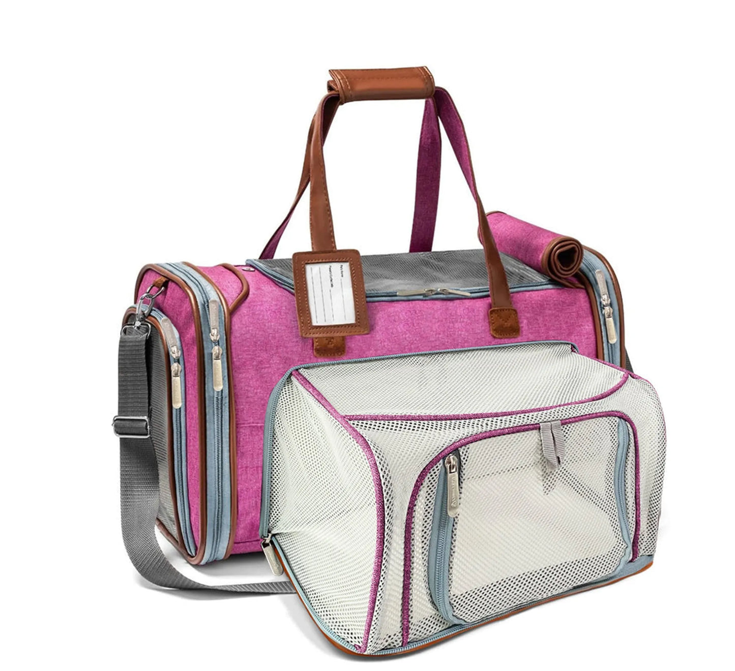 Mr. Peanut's Gold Series - Mini Size Expandable Pet Carrier for Small Pets