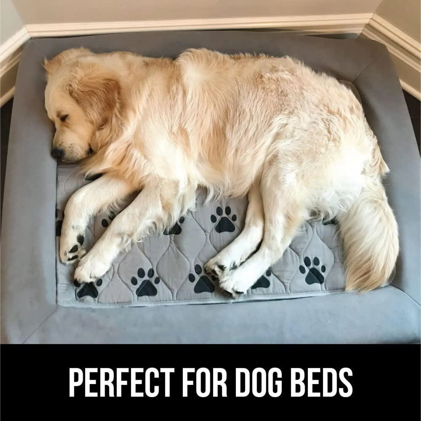 Mr. Peanut's Washable Reusable Pee Pads - Leakproof Pet Carrier Comfort Mat