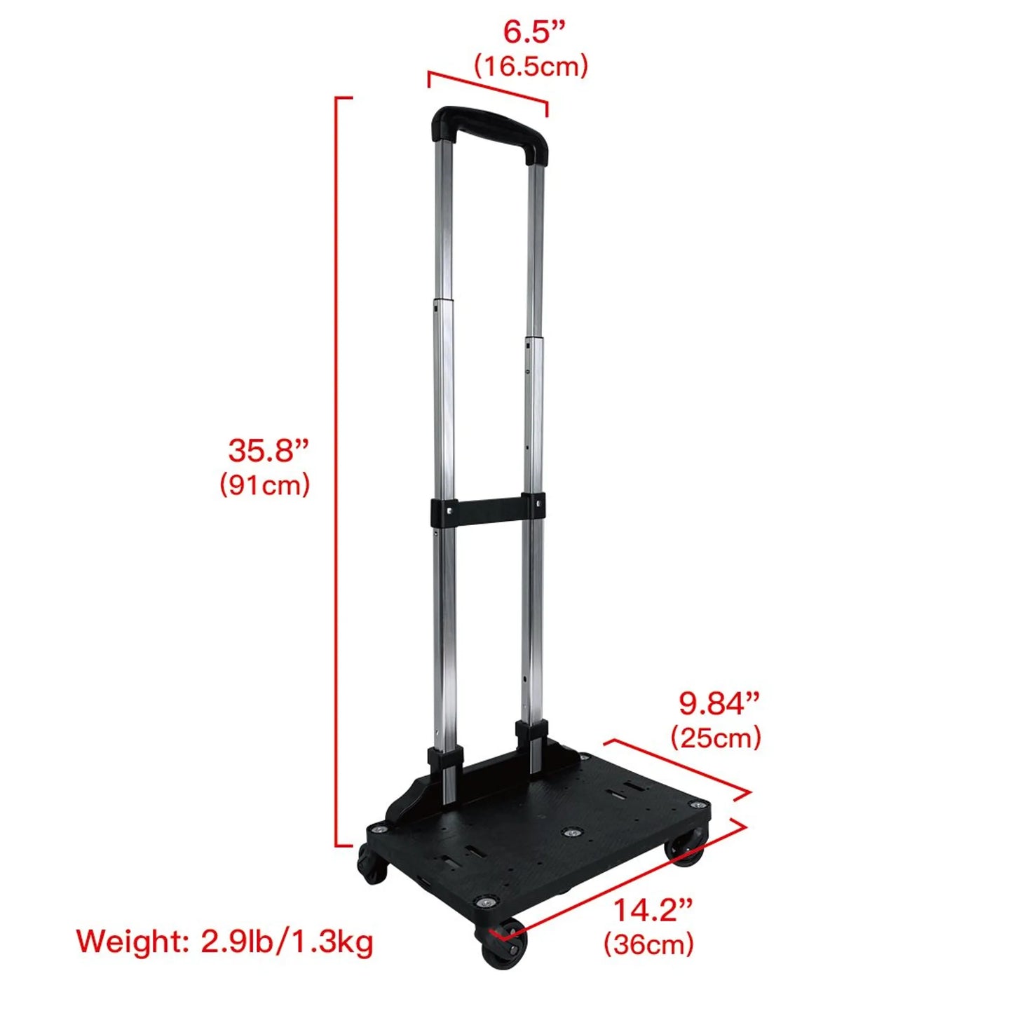 Mr. Peanut's Pet Carrier/Luggage Bag Spinner Wheelbase - Convenient Pet Travel Accessory