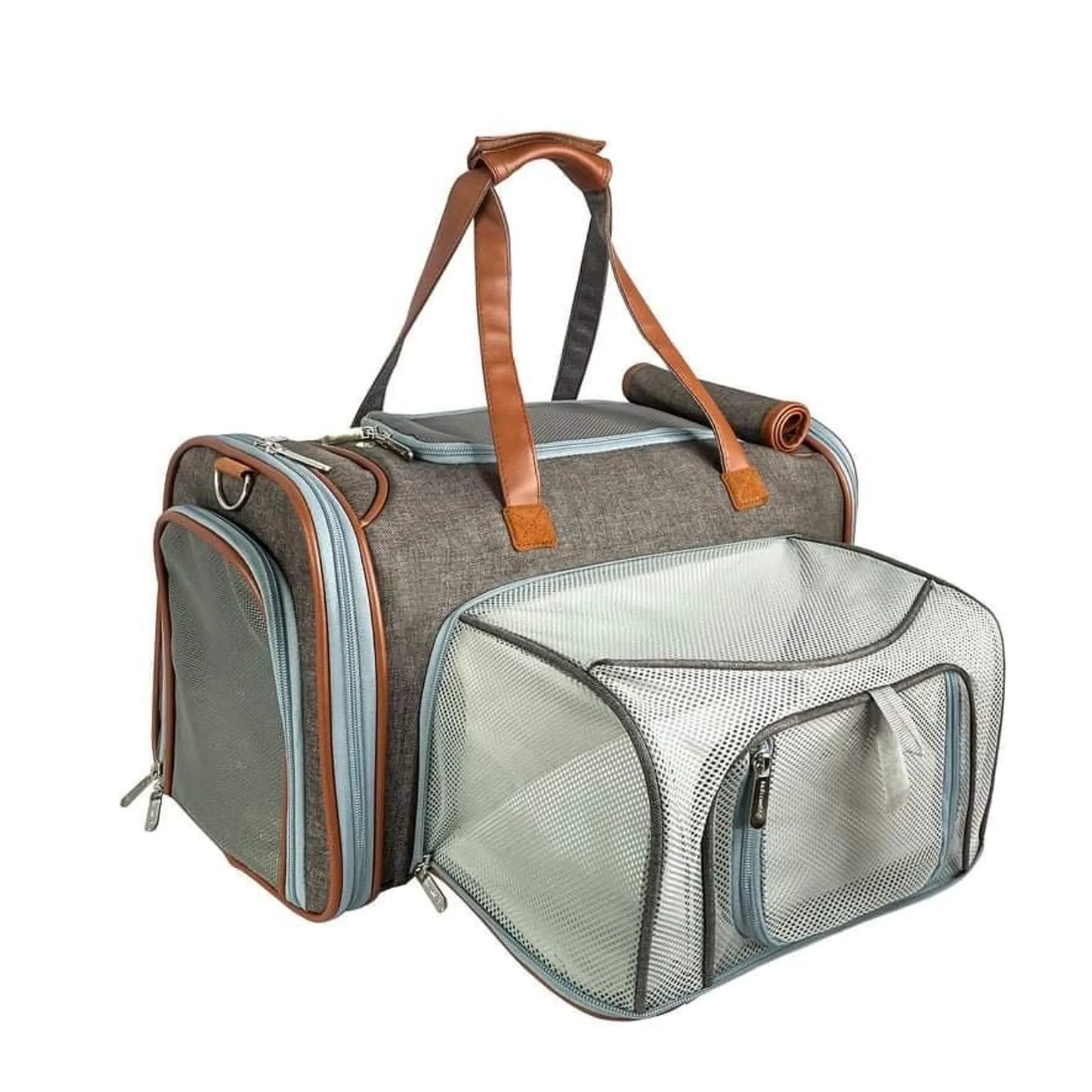 Mr. Peanut's Gold Series - Mini Size Expandable Pet Carrier for Small Pets