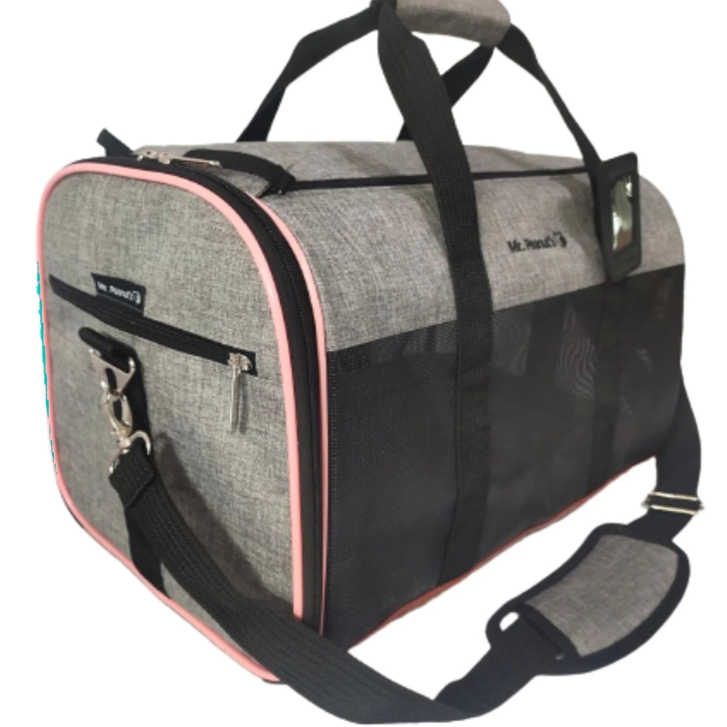 Mr. Peanut's Rhodium Series Soft Sided Pet Carrier - Durable and Safe