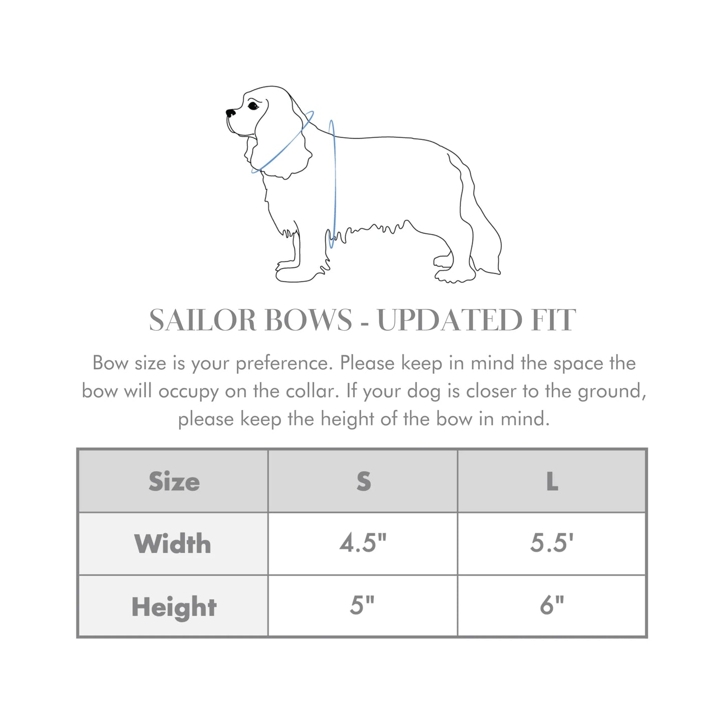 Seaside Plaid Sailor Dog Bow by Puppy Community - Stylish Dog Accessory